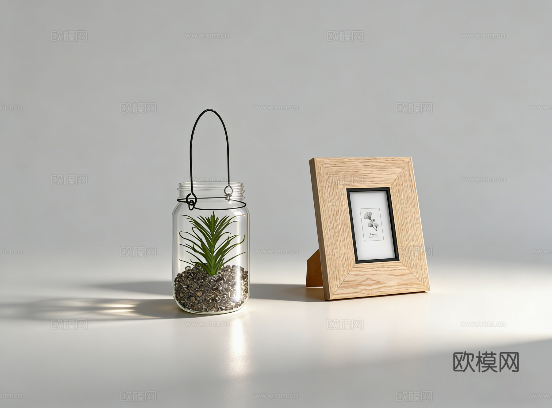 现代摆件su模型