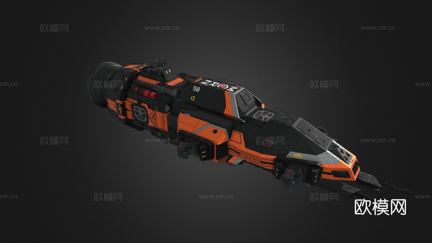 MCRN太刀号[浩瀚电视剧]su模型