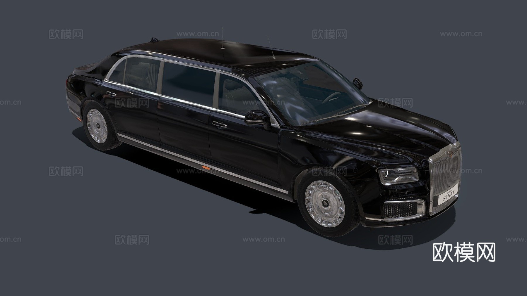 阿鲁斯参议院豪华轿车su模型