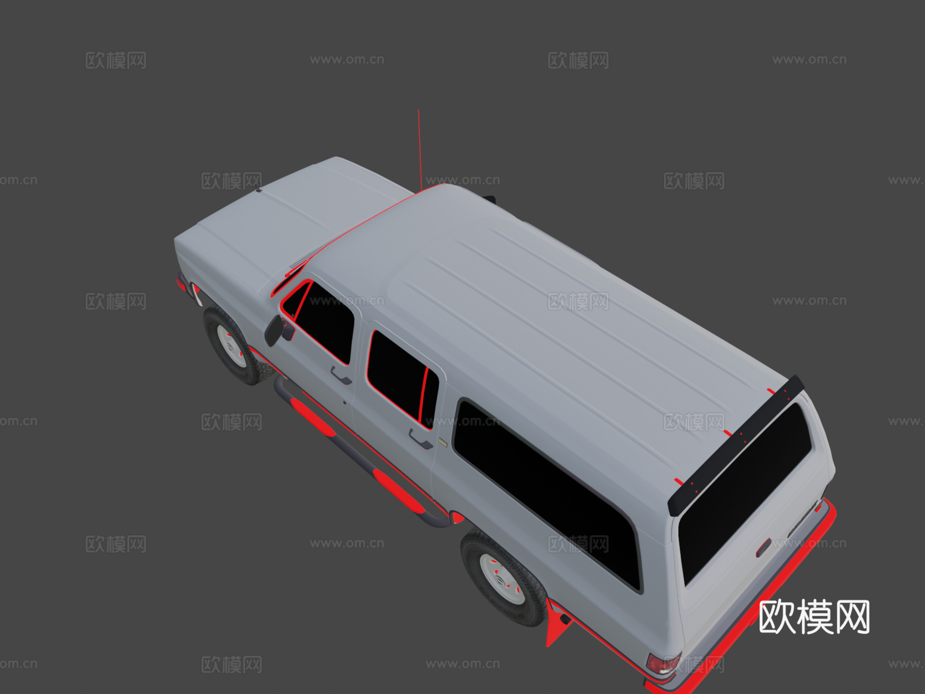 年雪佛兰郊区su模型