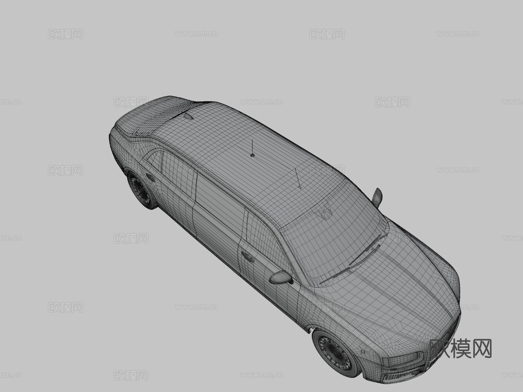 阿鲁斯参议院豪华轿车su模型