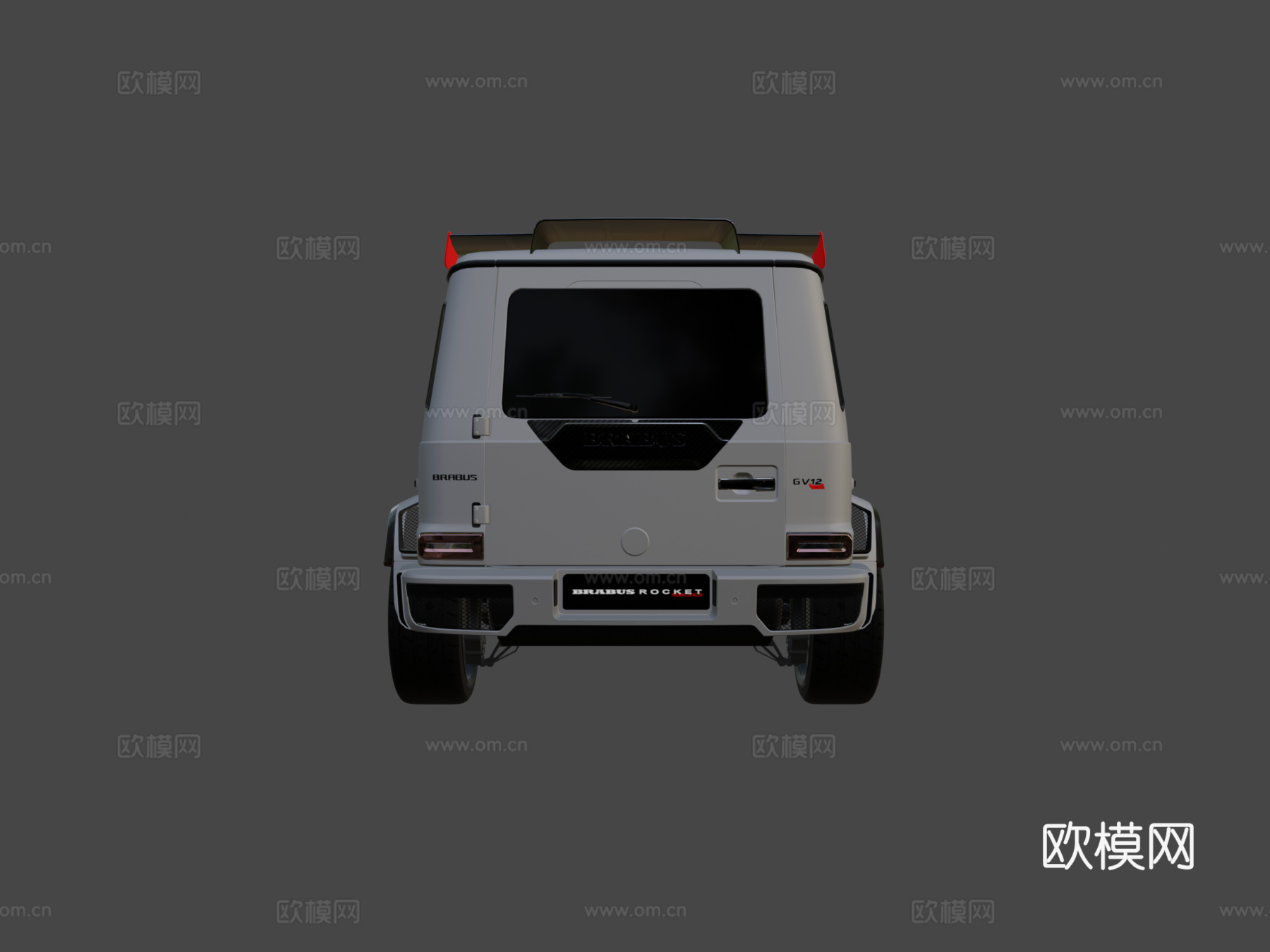 巴博斯900火箭版su模型