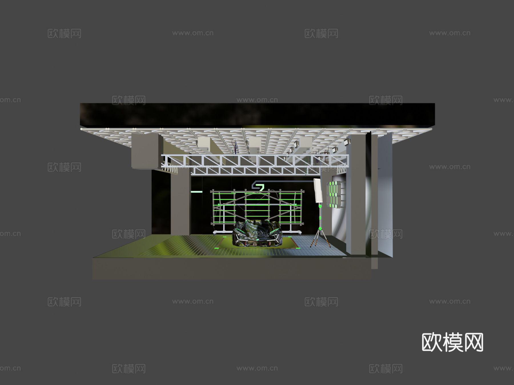 车库关注者特别版！su模型