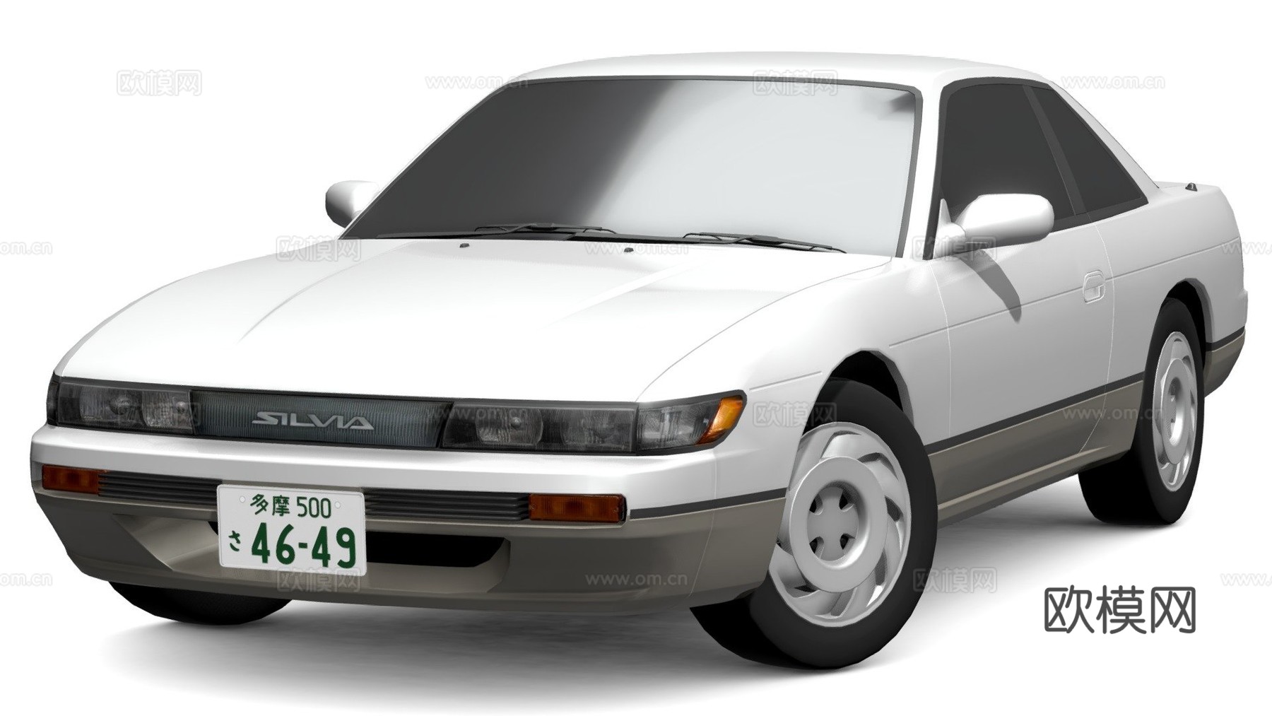 款日产西尔维亚S13su模型