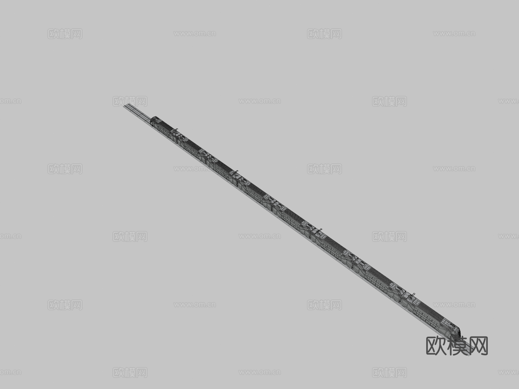 悉尼火车瓦拉塔B组UV进行中su模型