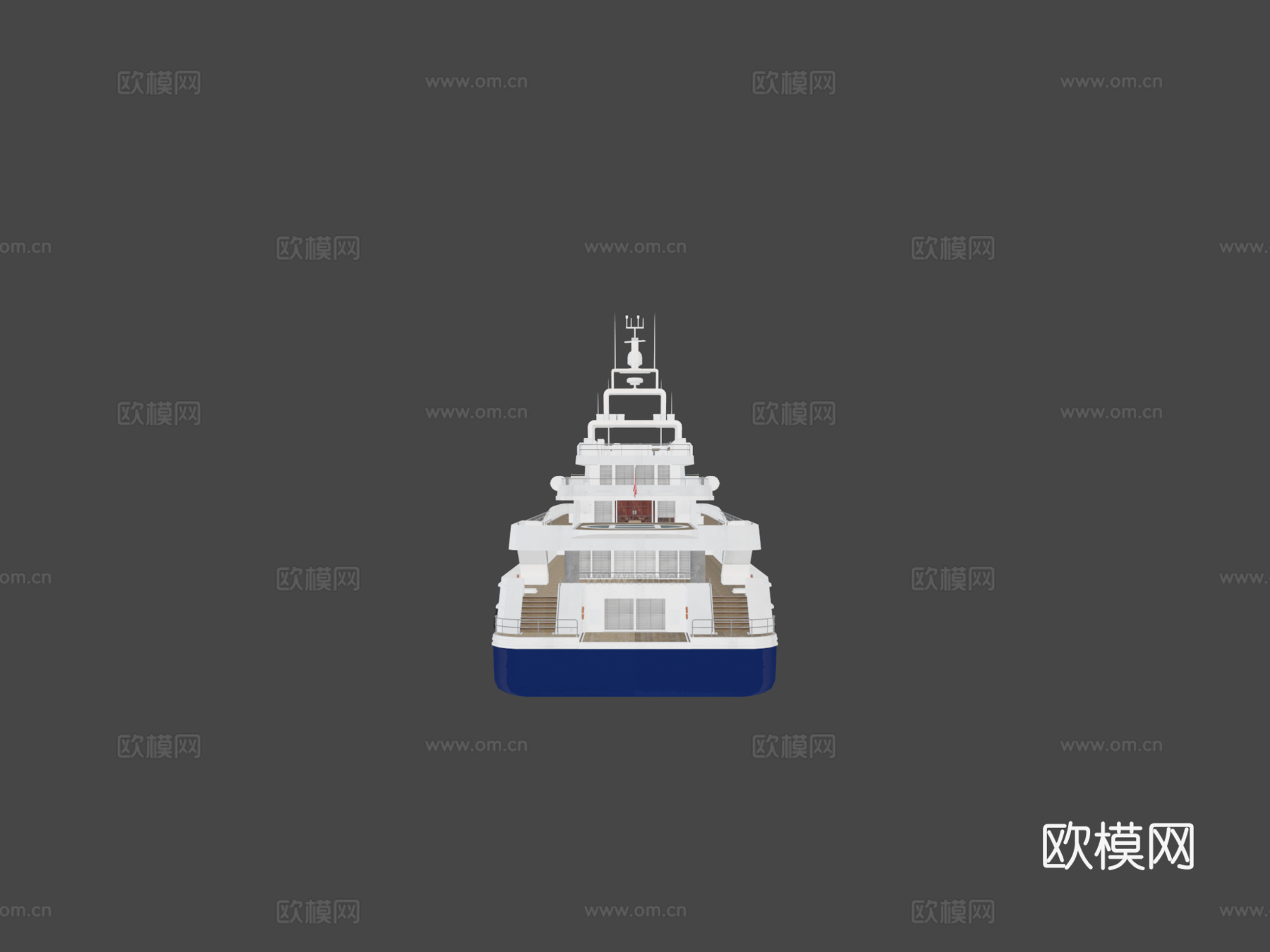 弗里基的游艇su模型