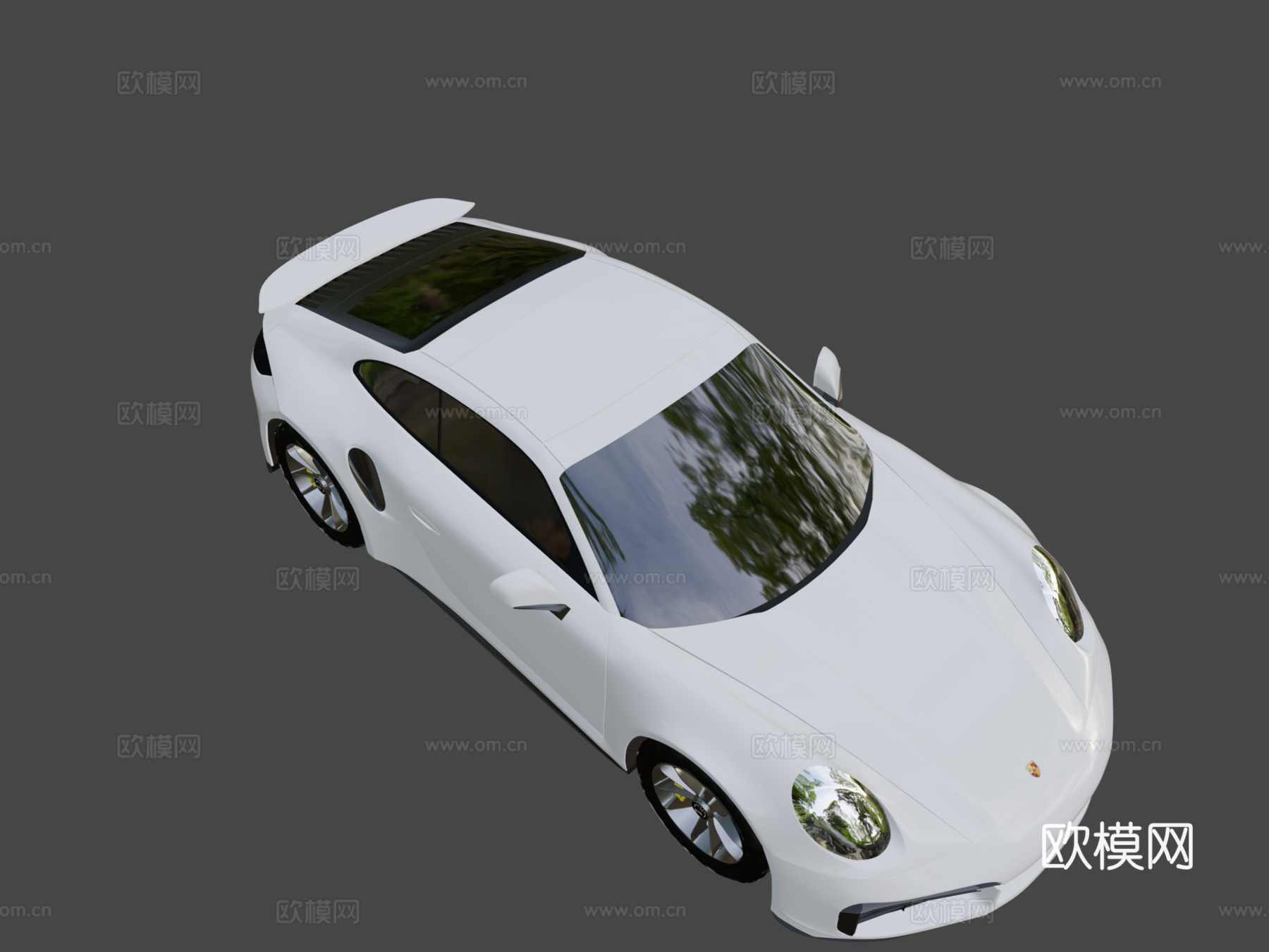 保时捷911 Turbo Ssu模型