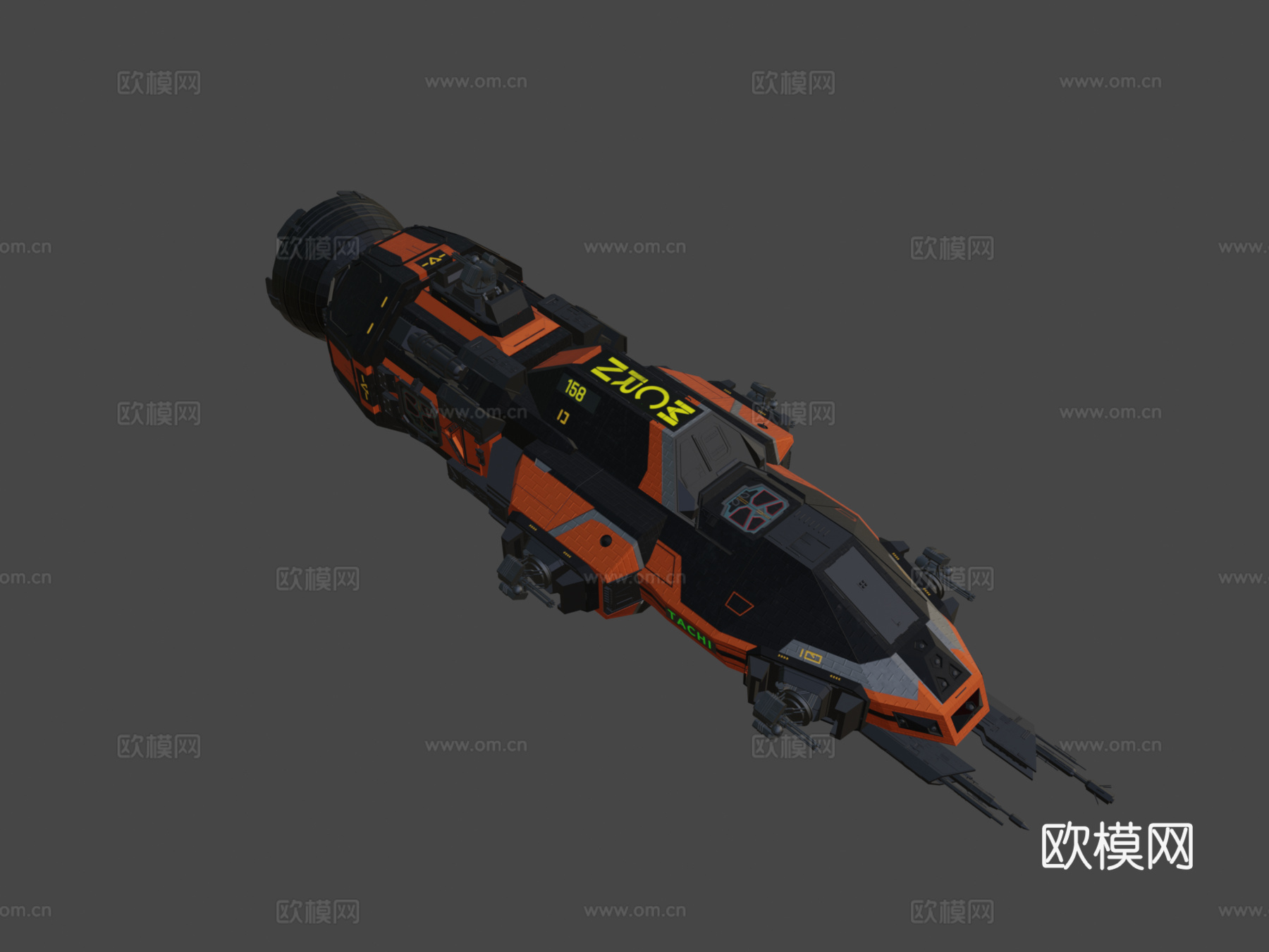 MCRN太刀号[浩瀚电视剧]su模型