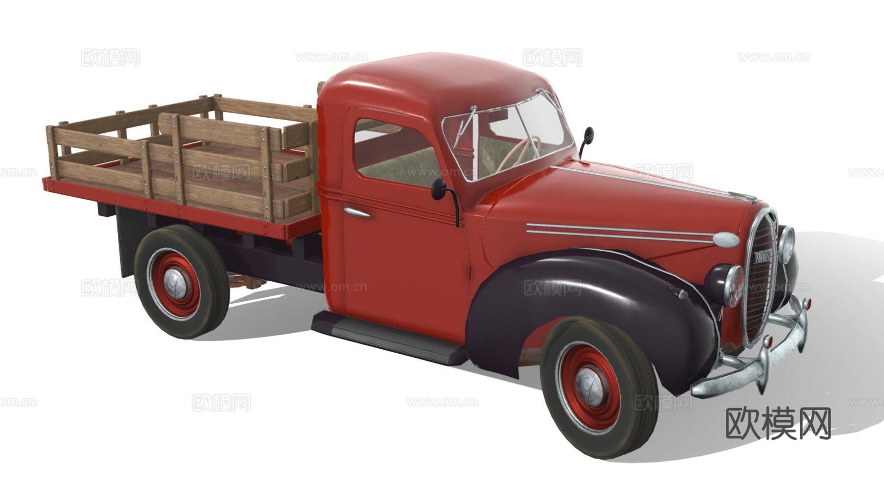 款瓦伊罗格斯V8平板卡车（基于福特）su模型
