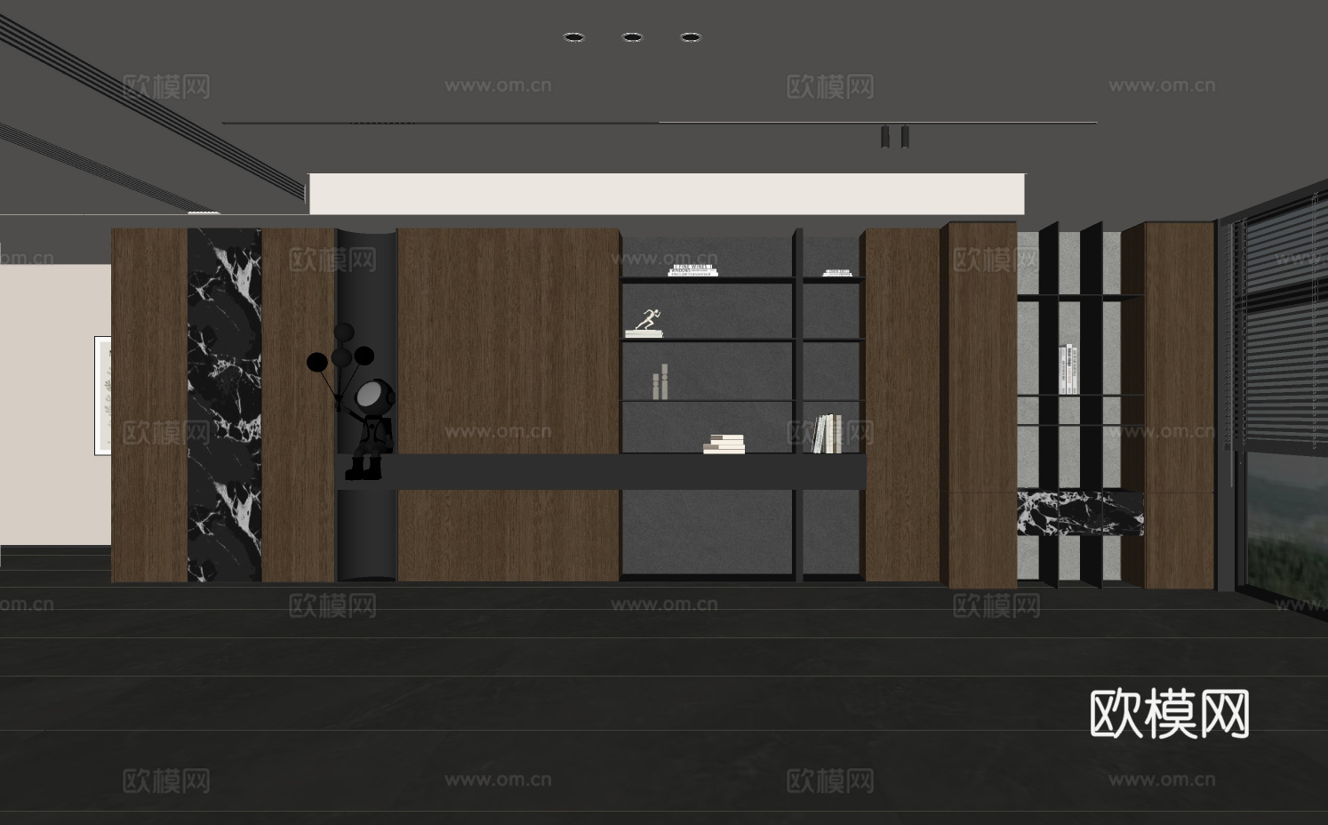 意式客厅 现代客厅 沙发背景墙 组合沙发 沙发茶几组合 客厅su模型