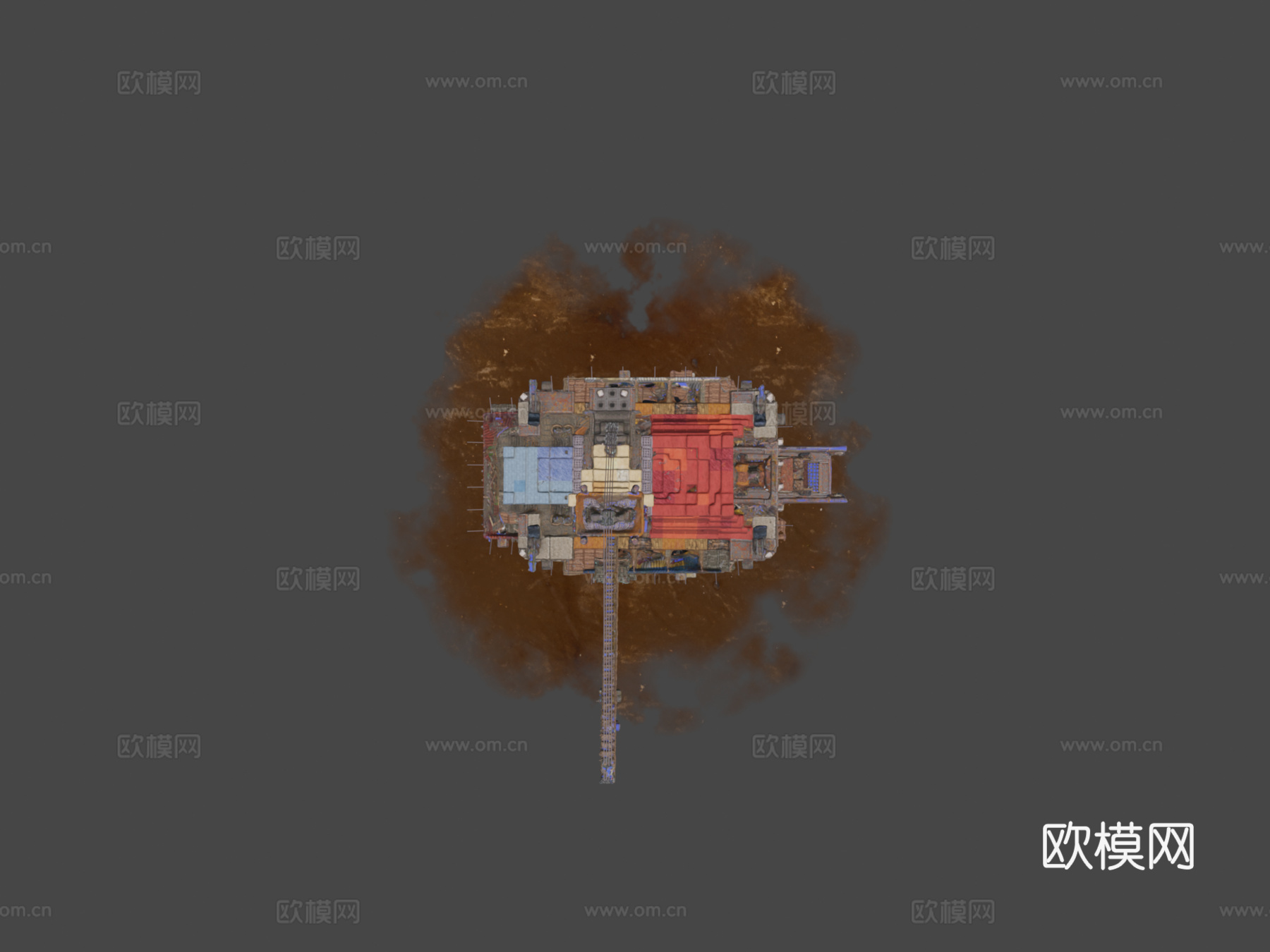 废土卡车我的世界扫描版su模型