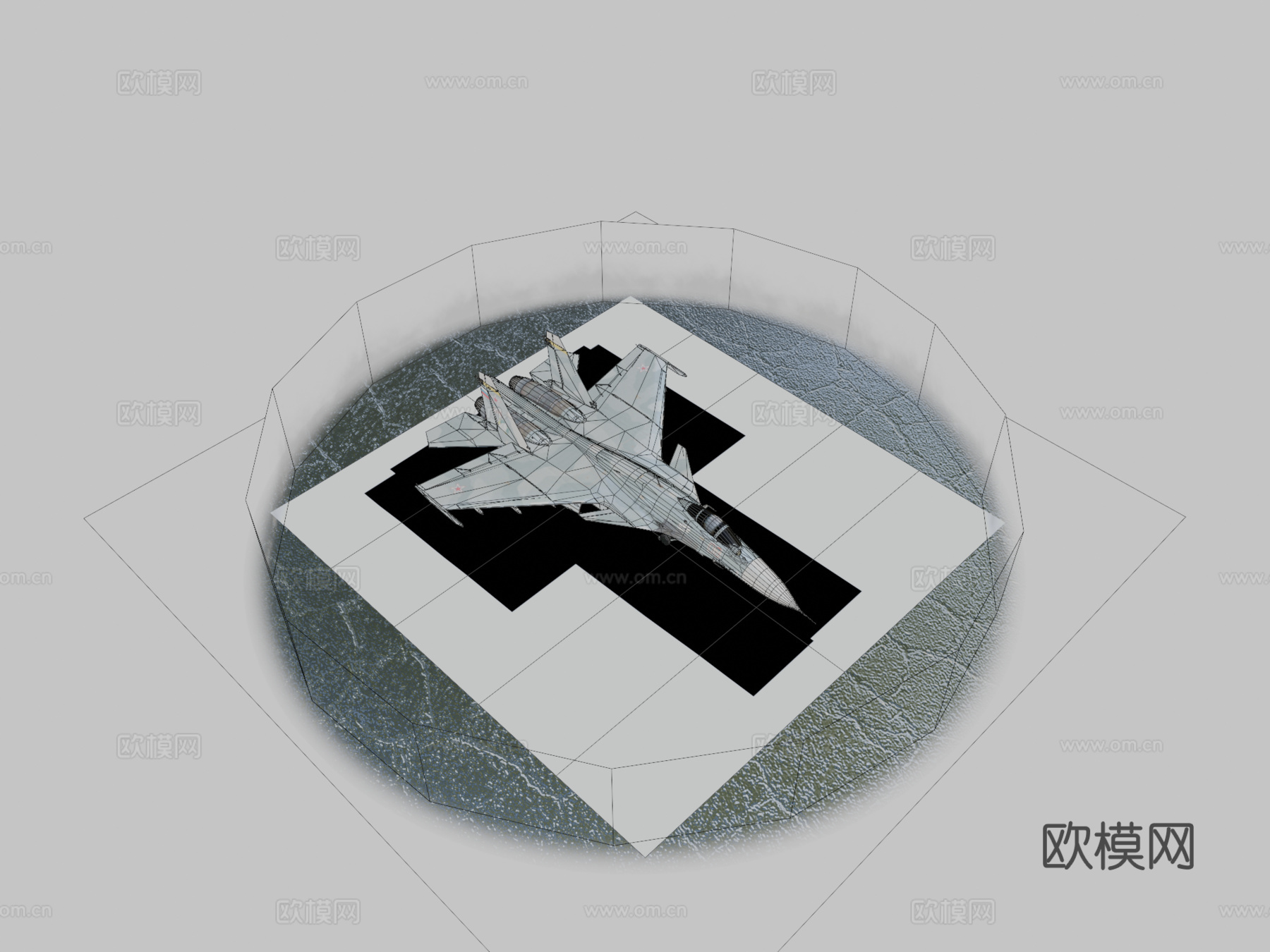 SU-33侧卫-D型su模型