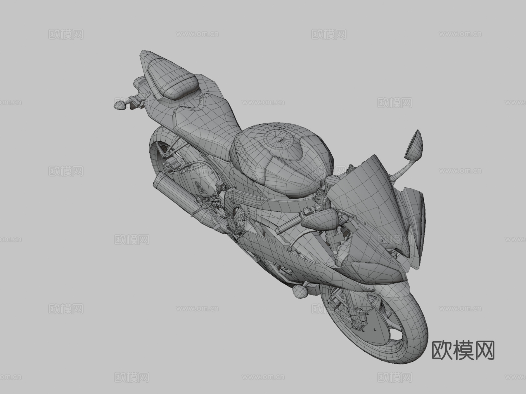 雅马哈YZF R6 2013款su模型