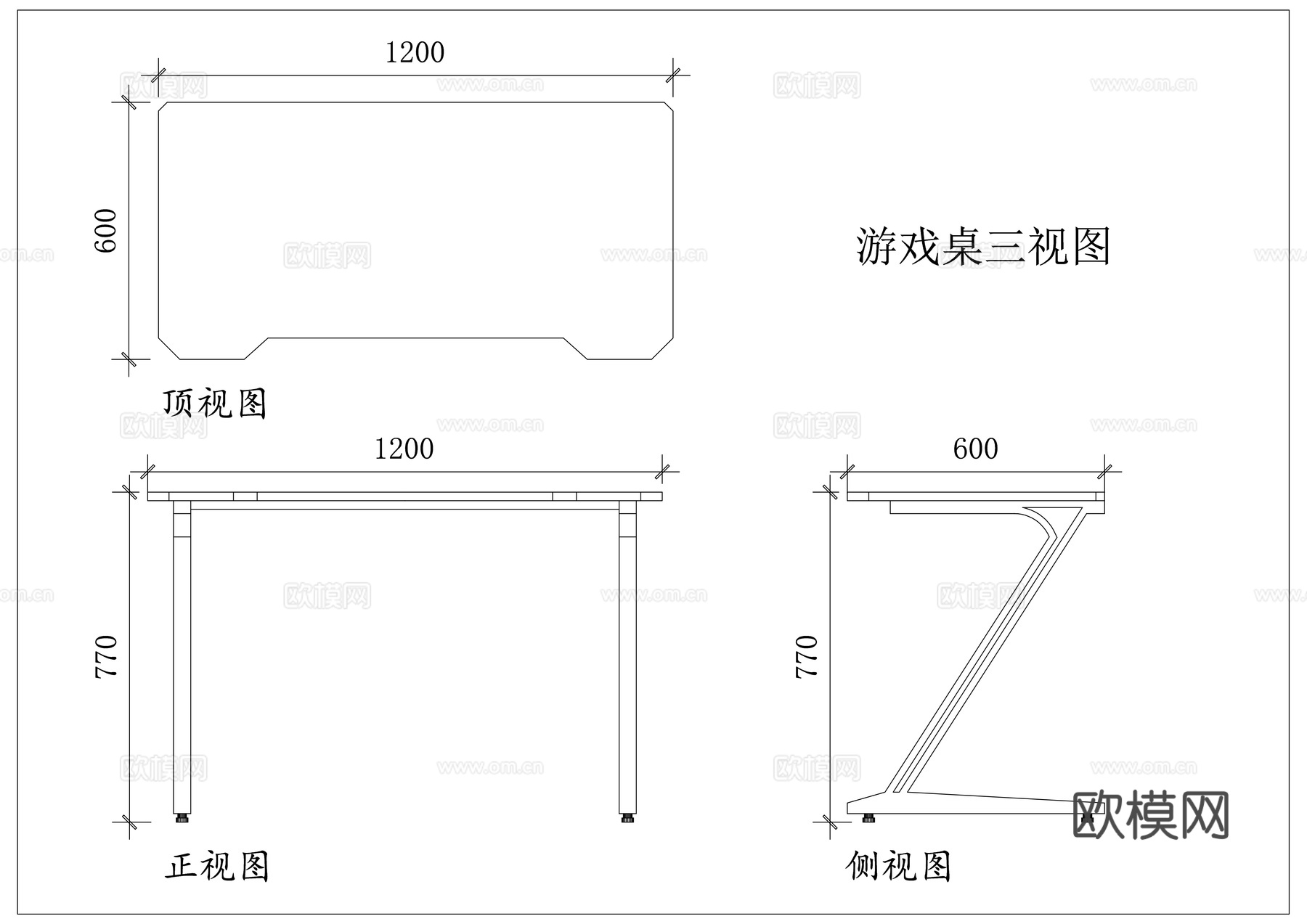 娱乐桌 桌游桌 棋牌桌 休闲游戏桌 互动游戏桌cad施工图