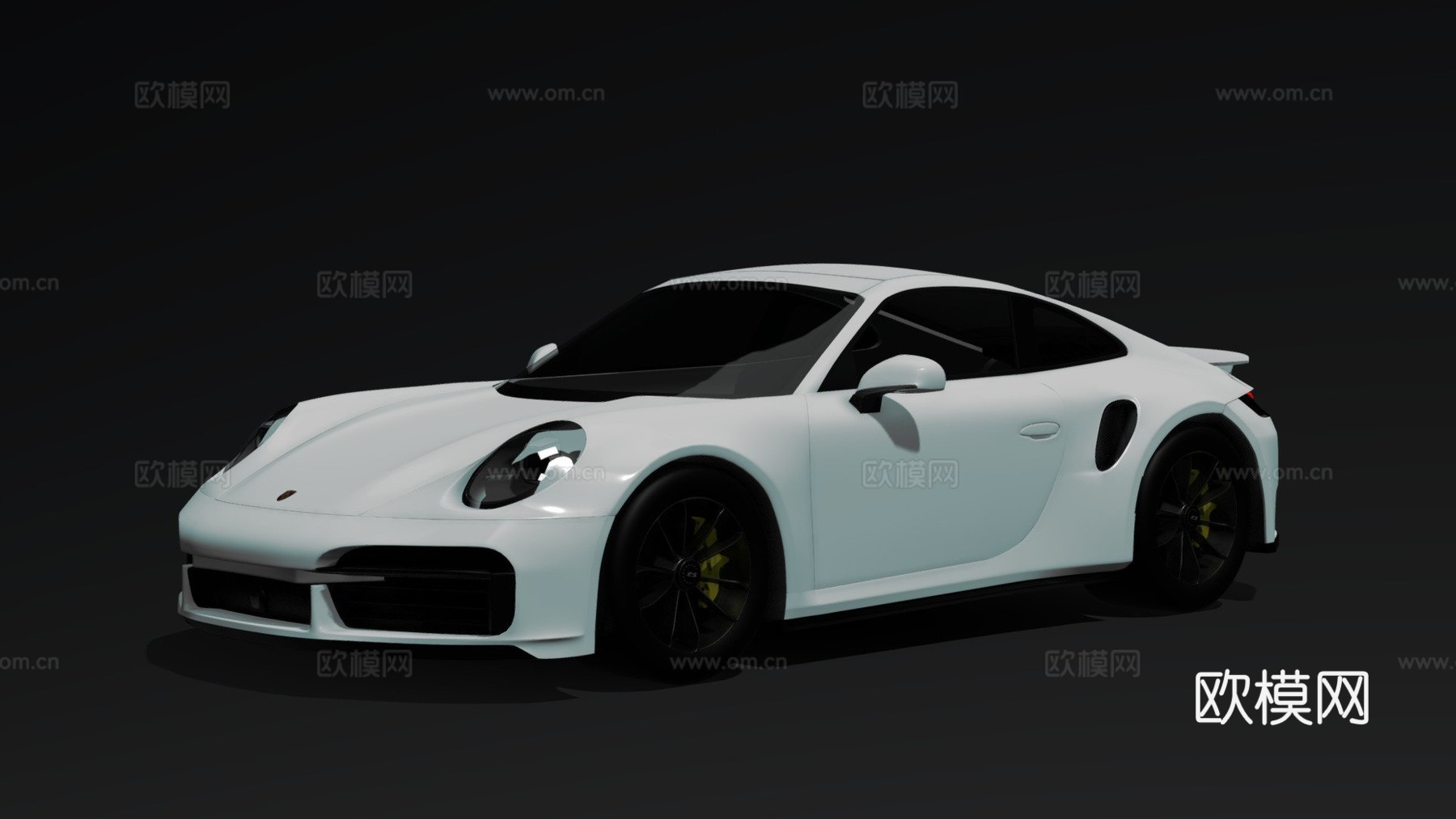 保时捷911 Turbo Ssu模型