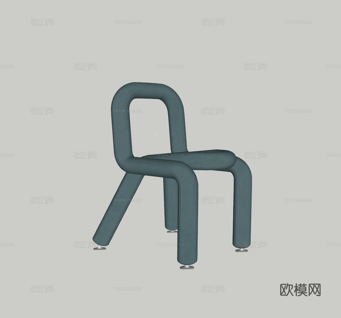 现代单椅su模型