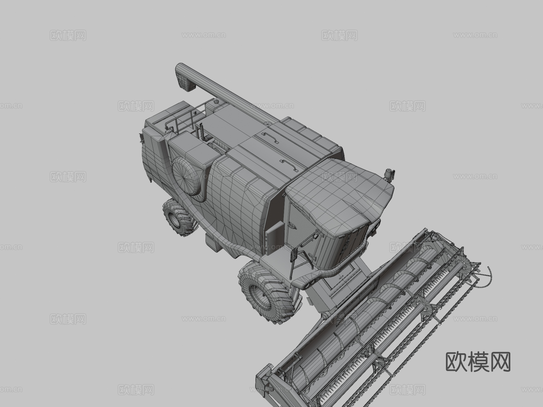 Agromash 4000型su模型