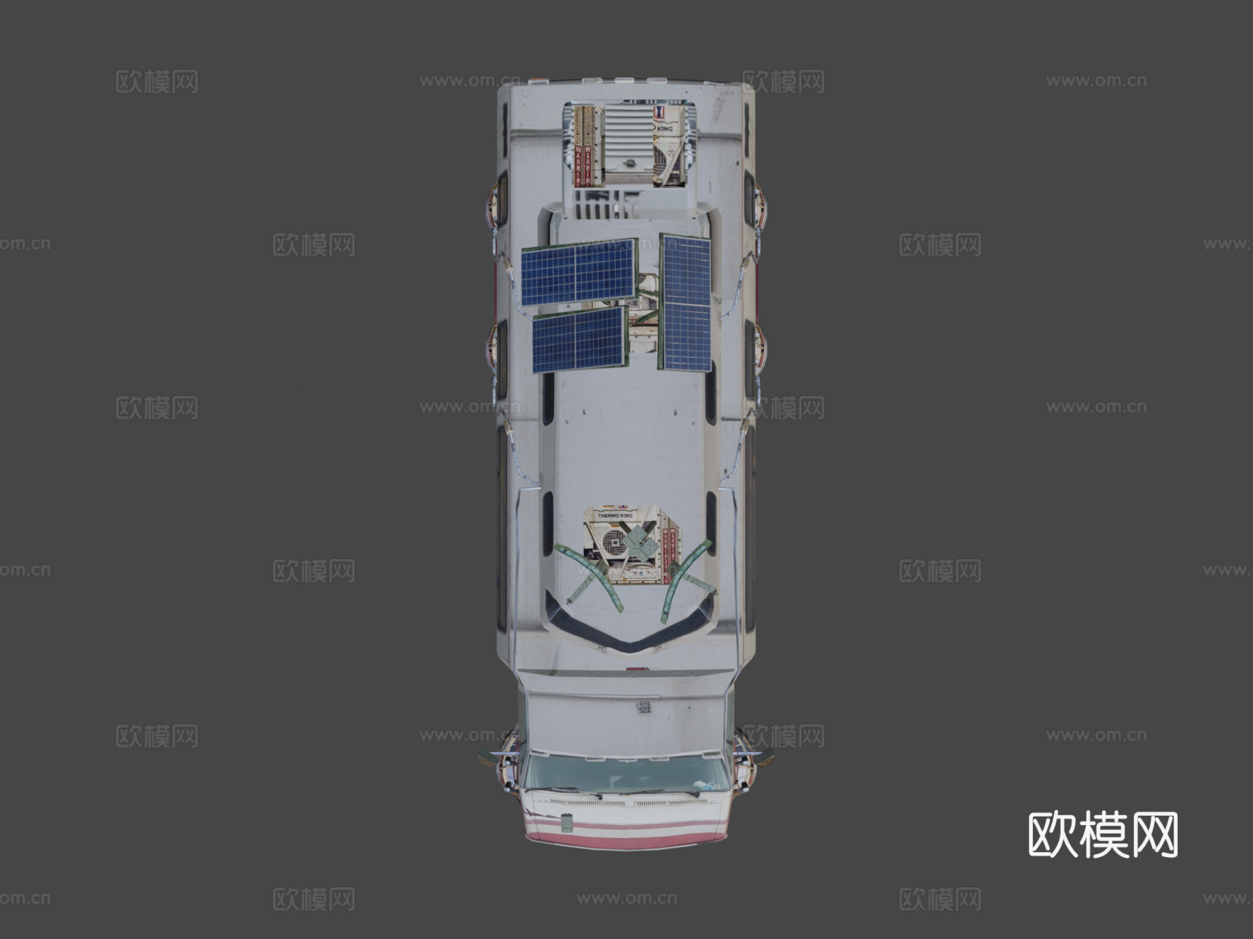 旅行飞行器悬浮转换版su模型