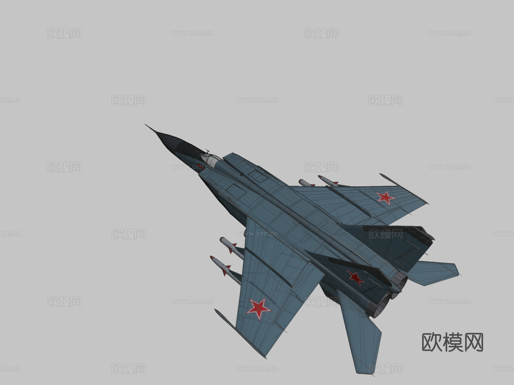 米格25型su模型