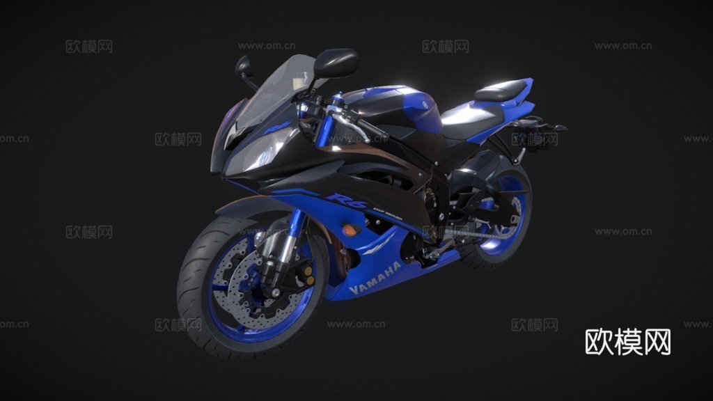 雅马哈YZF R6 2013款su模型