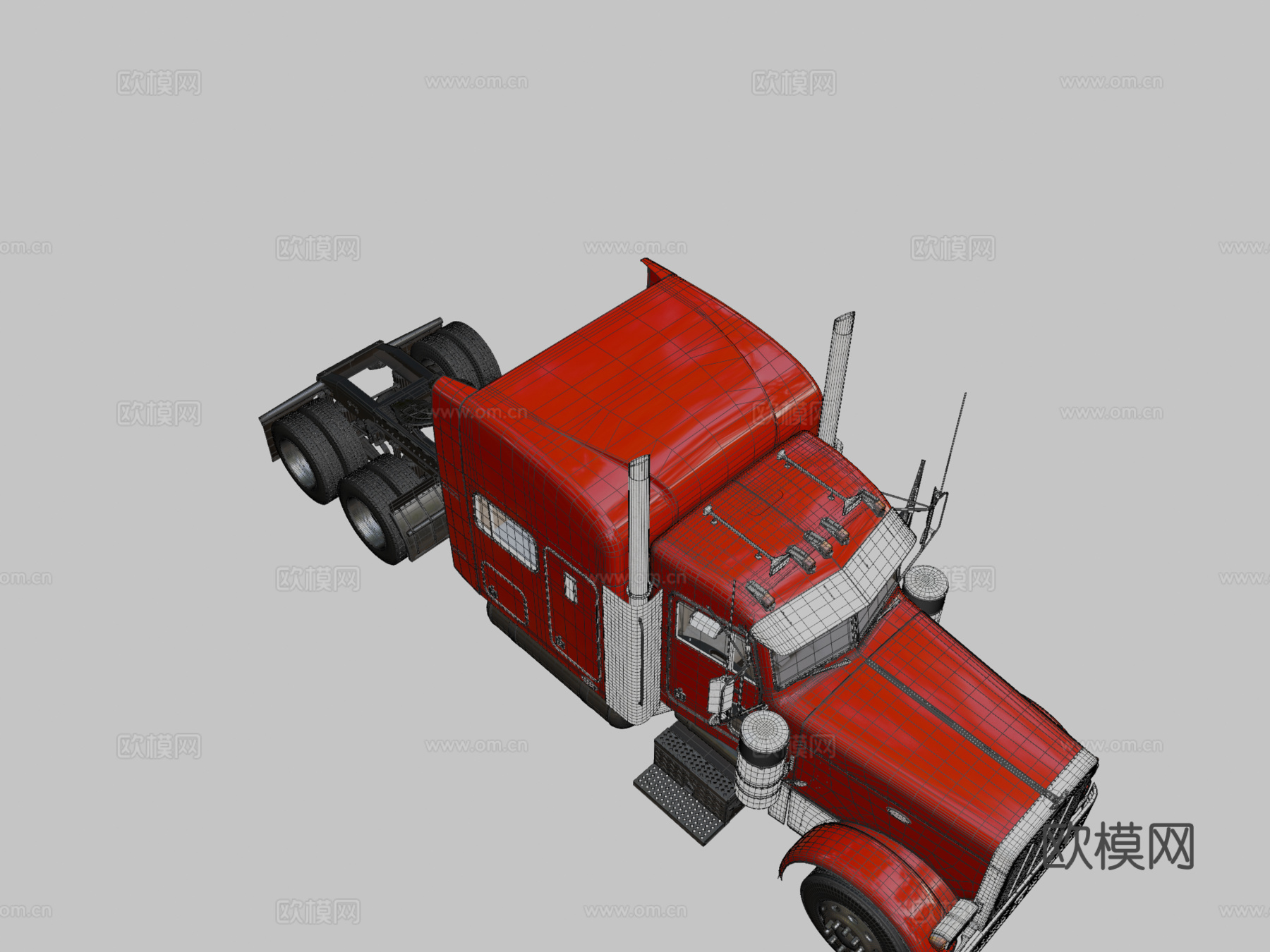 彼得比尔特379带内饰su模型