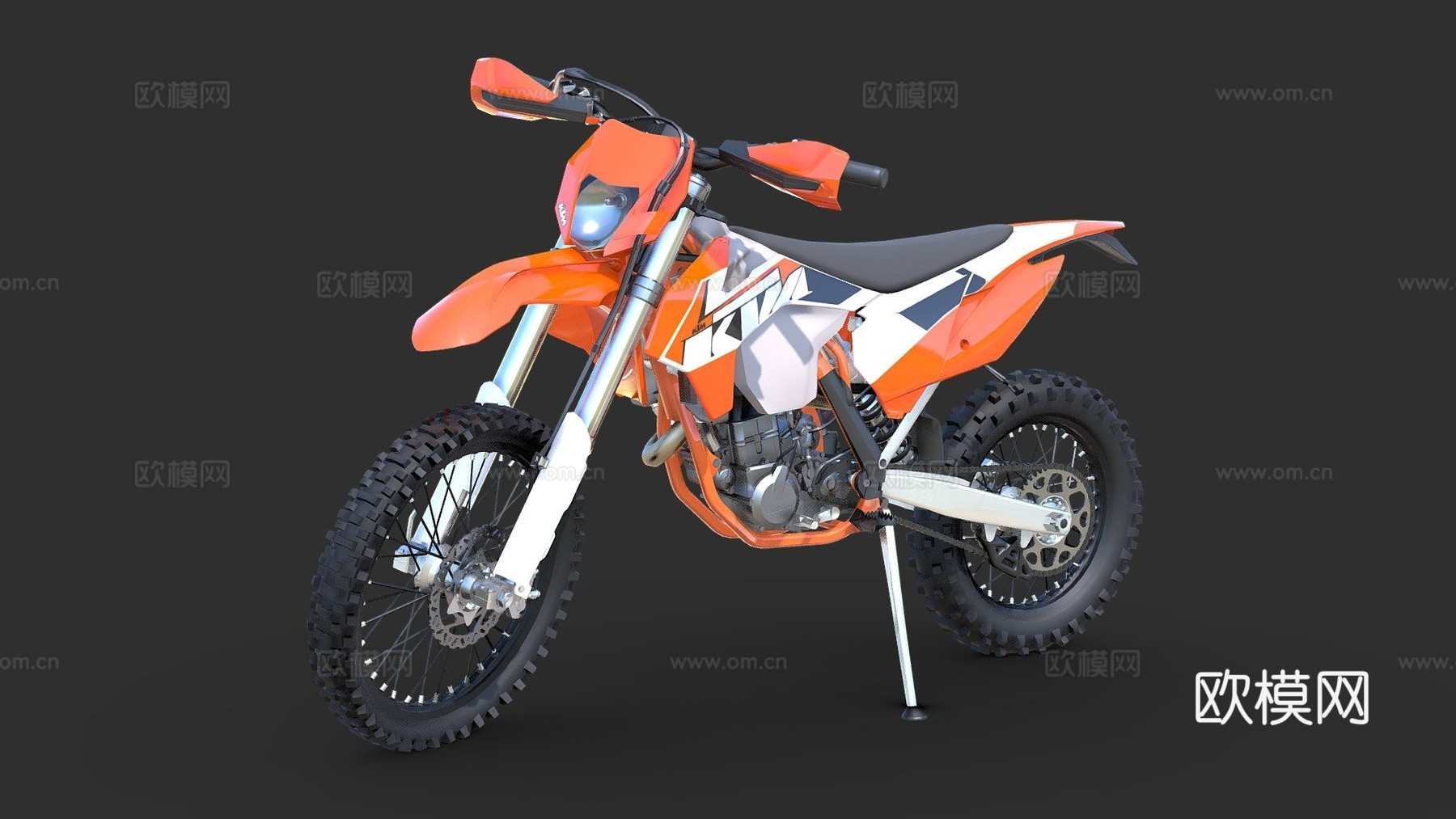 KTM 450 EXCsu模型