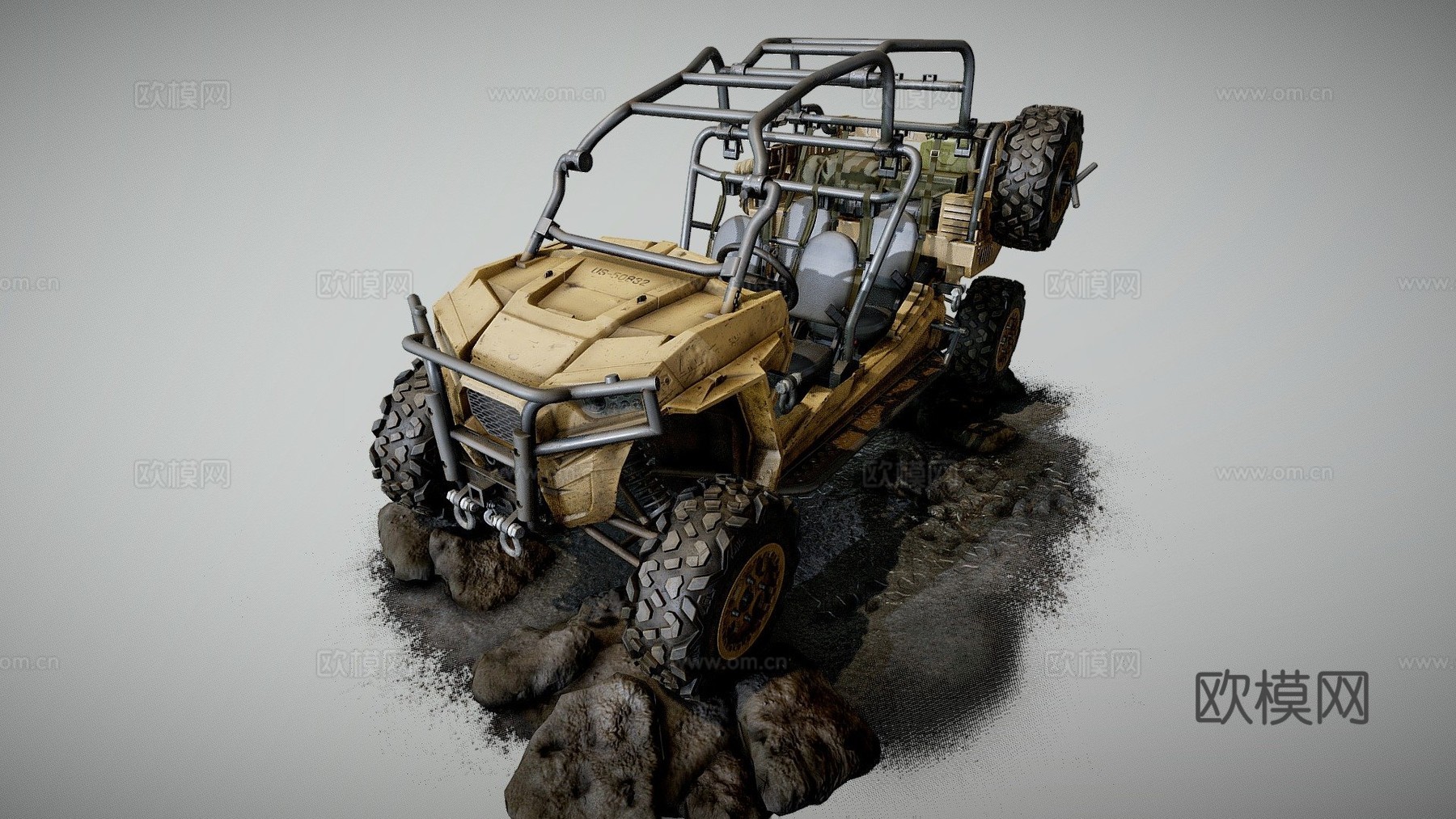 北极星MRZR D4-PlayStation 5就绪版su模型