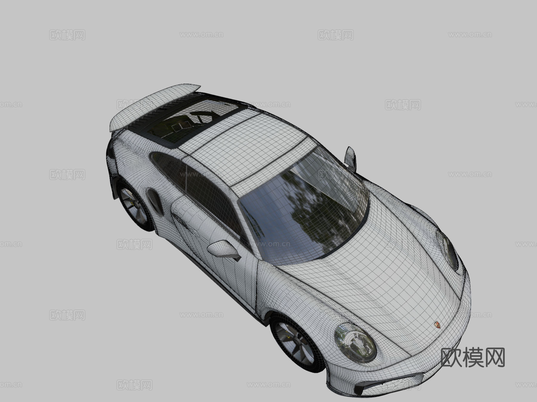 保时捷911 Turbo Ssu模型