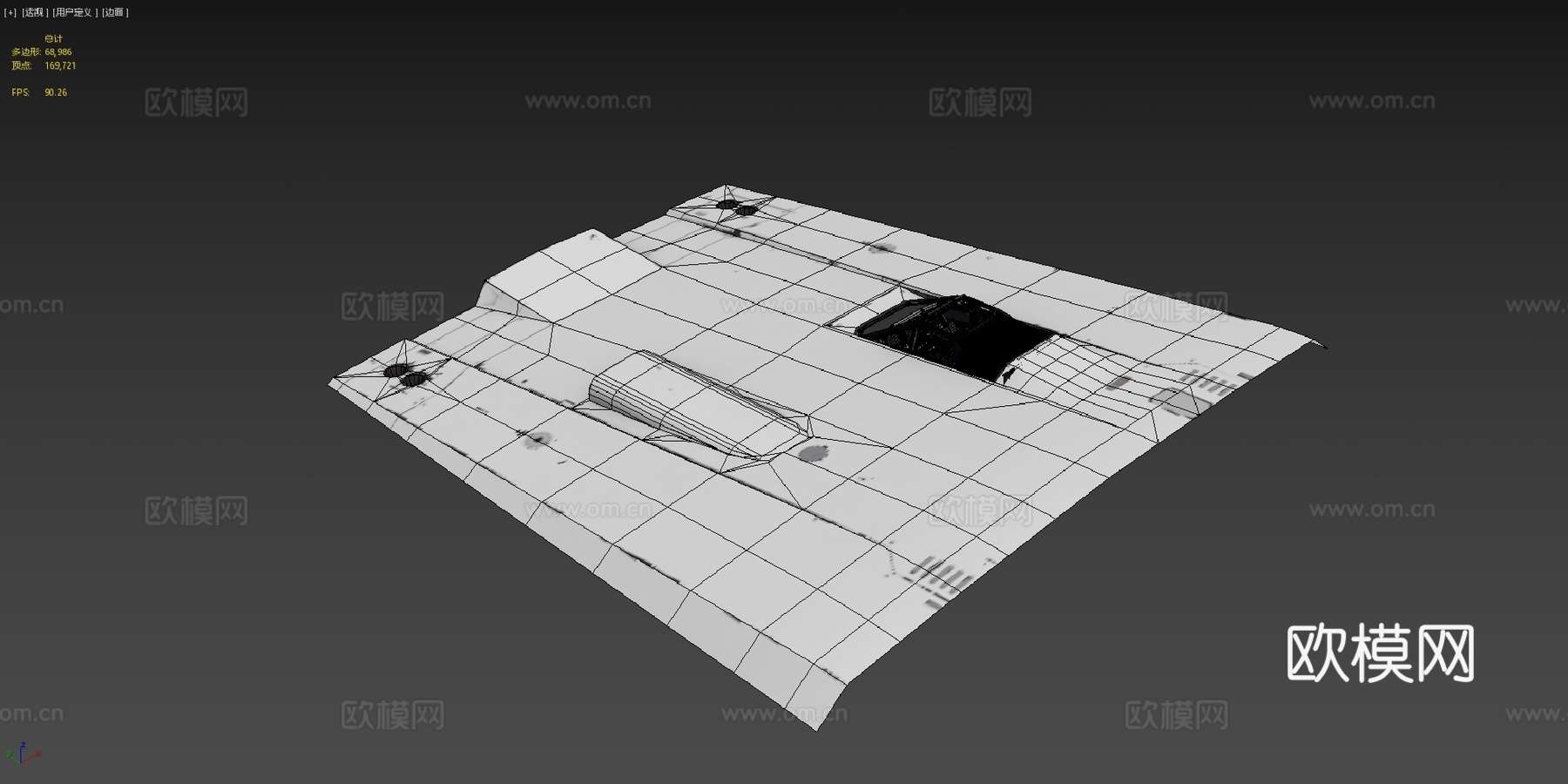 西农纳特里克斯驾驶舱su模型