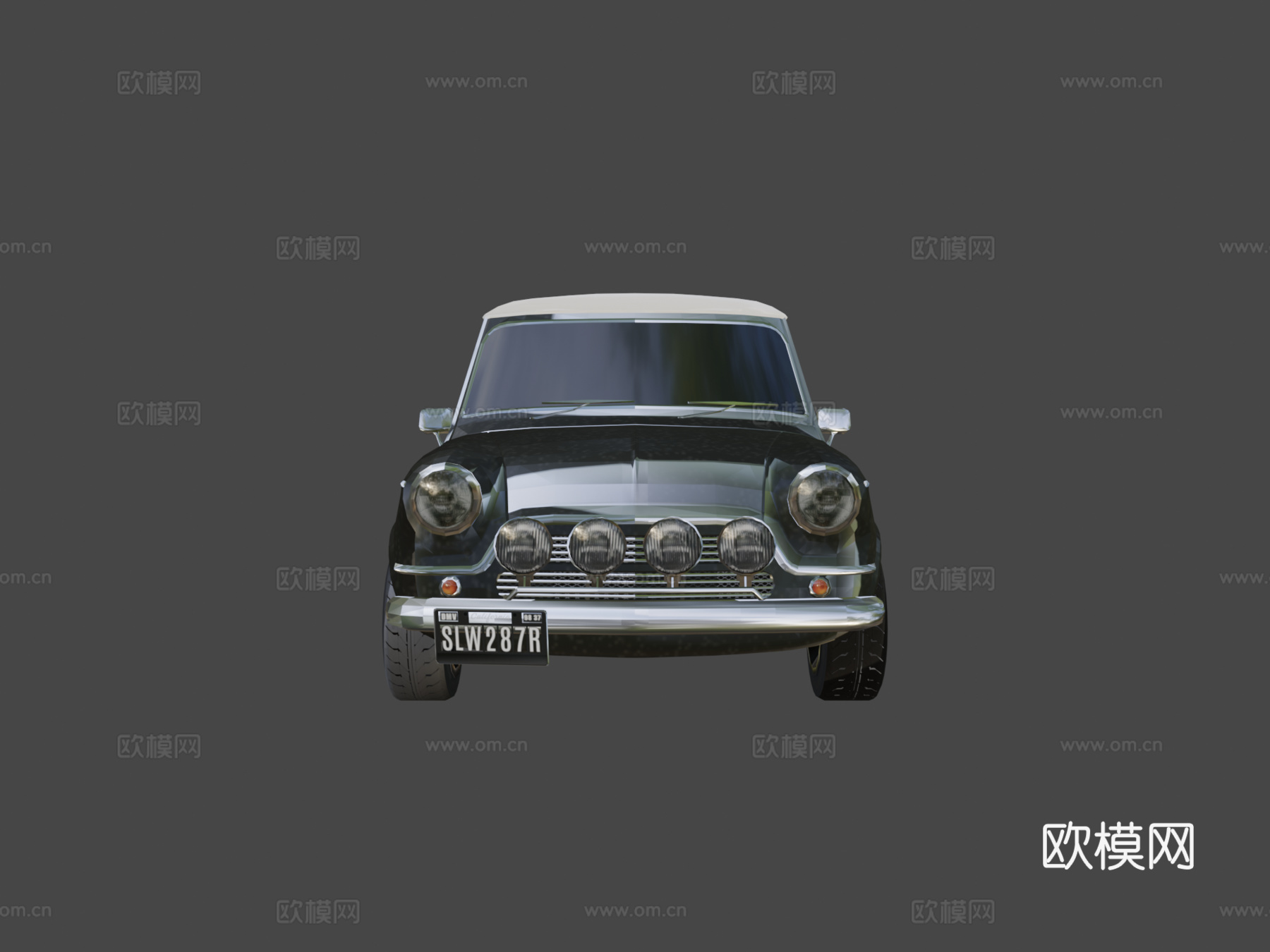 拉斯利67款-低多边形模型su模型