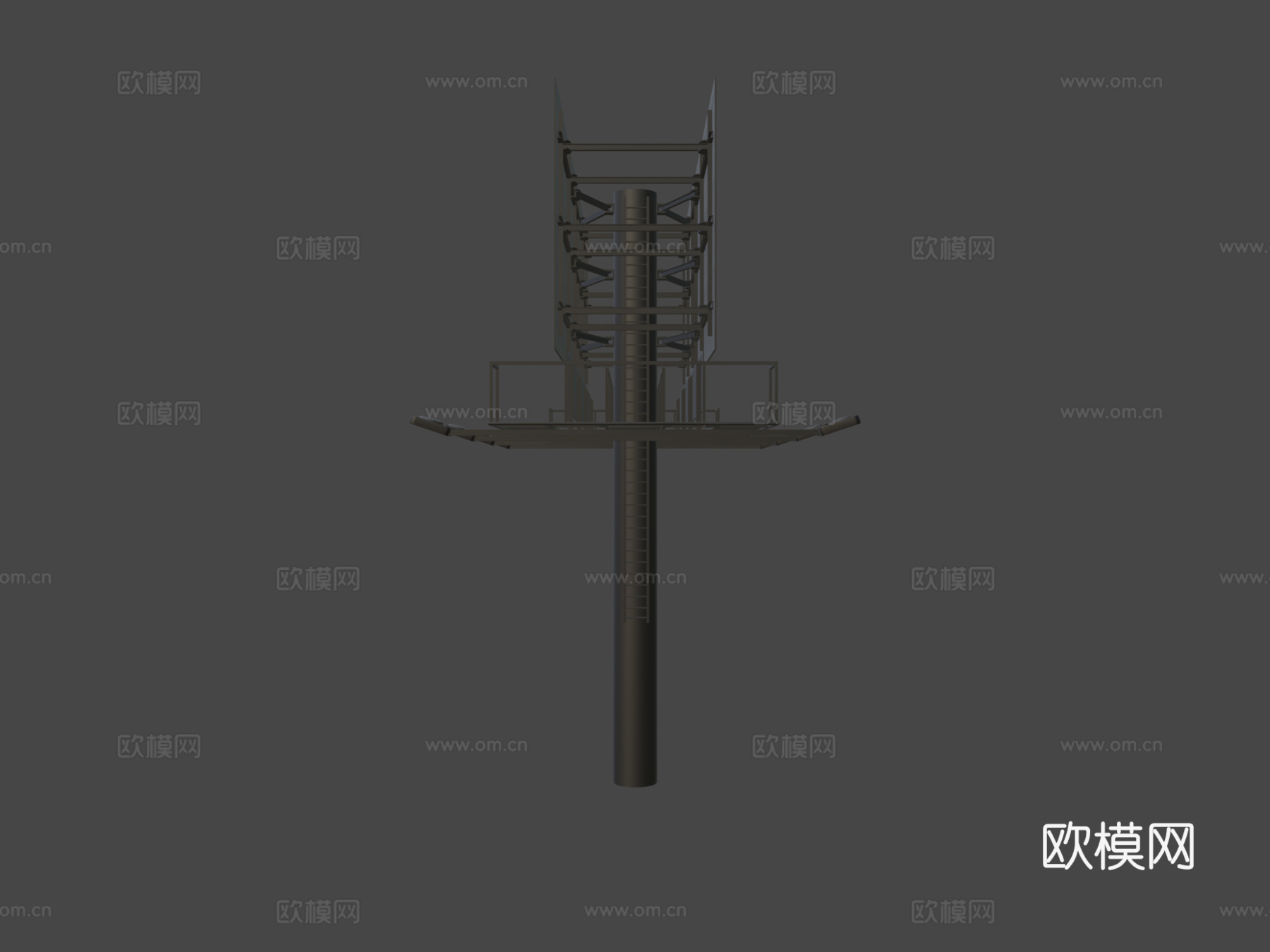 广告牌（包含.psd分层纹理贴图）su模型