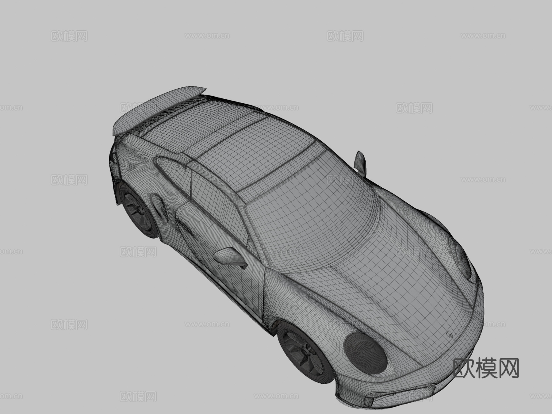 保时捷911 Turbo Ssu模型