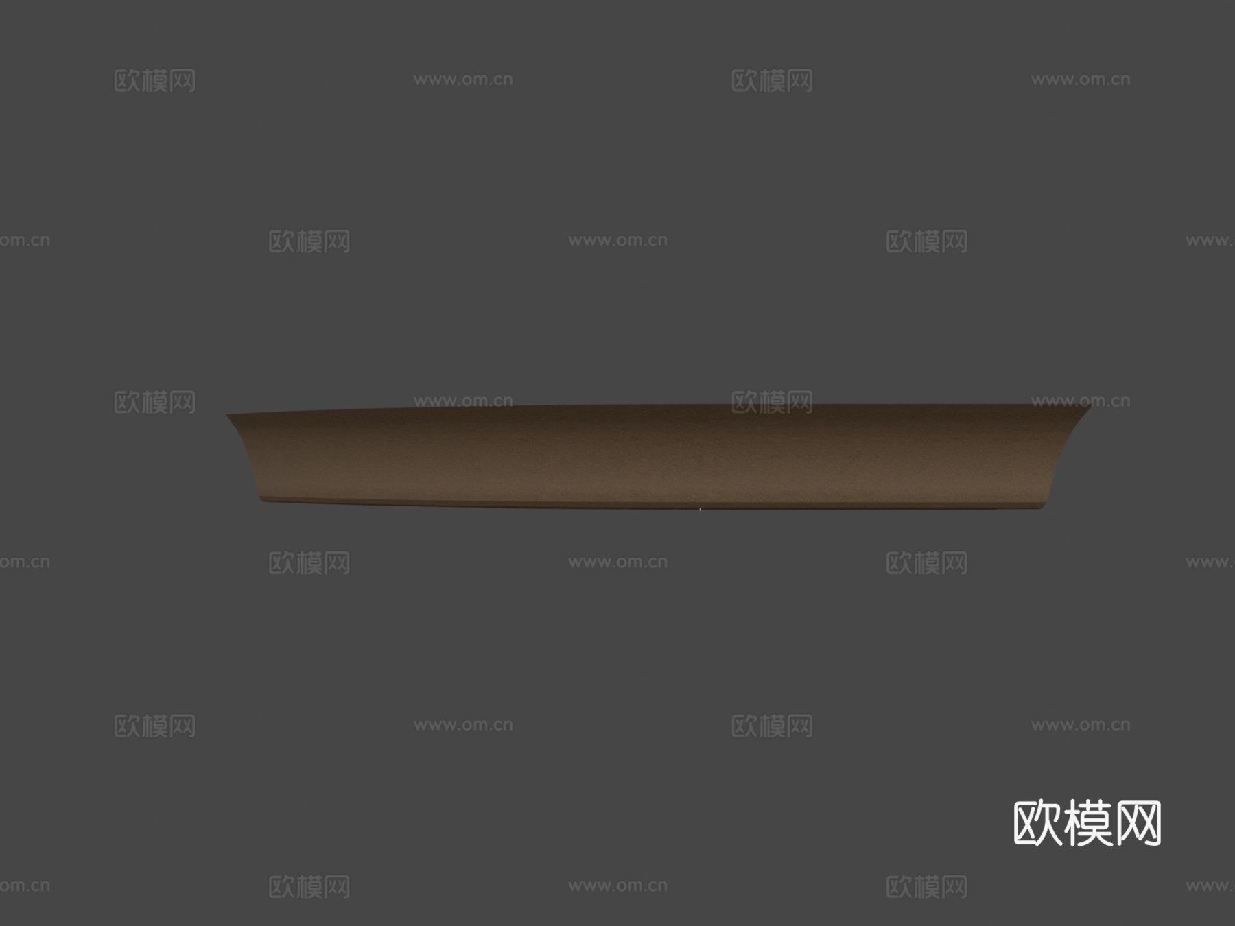 美国四车道公路su模型