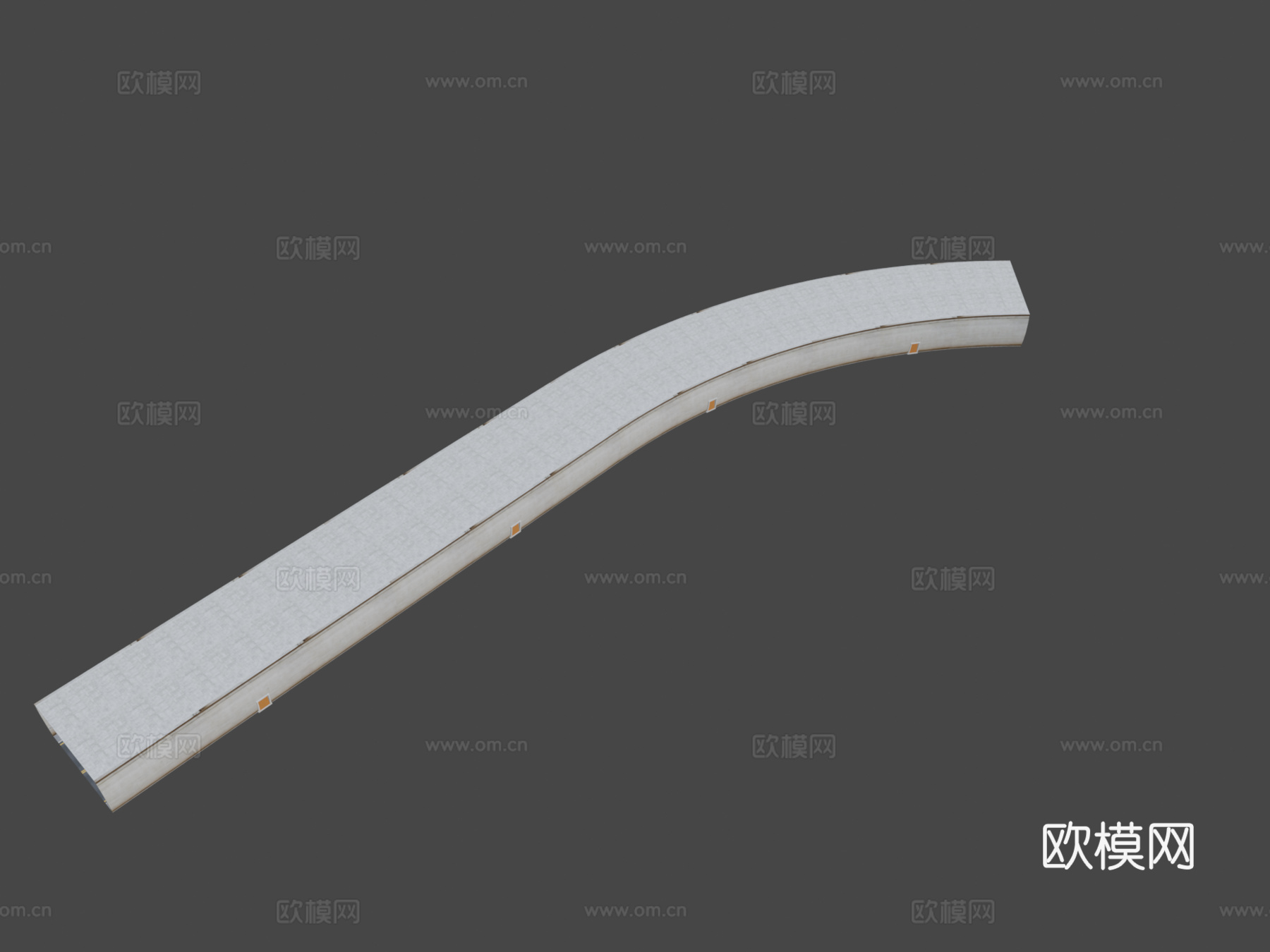 D公路隧道3D模型su模型