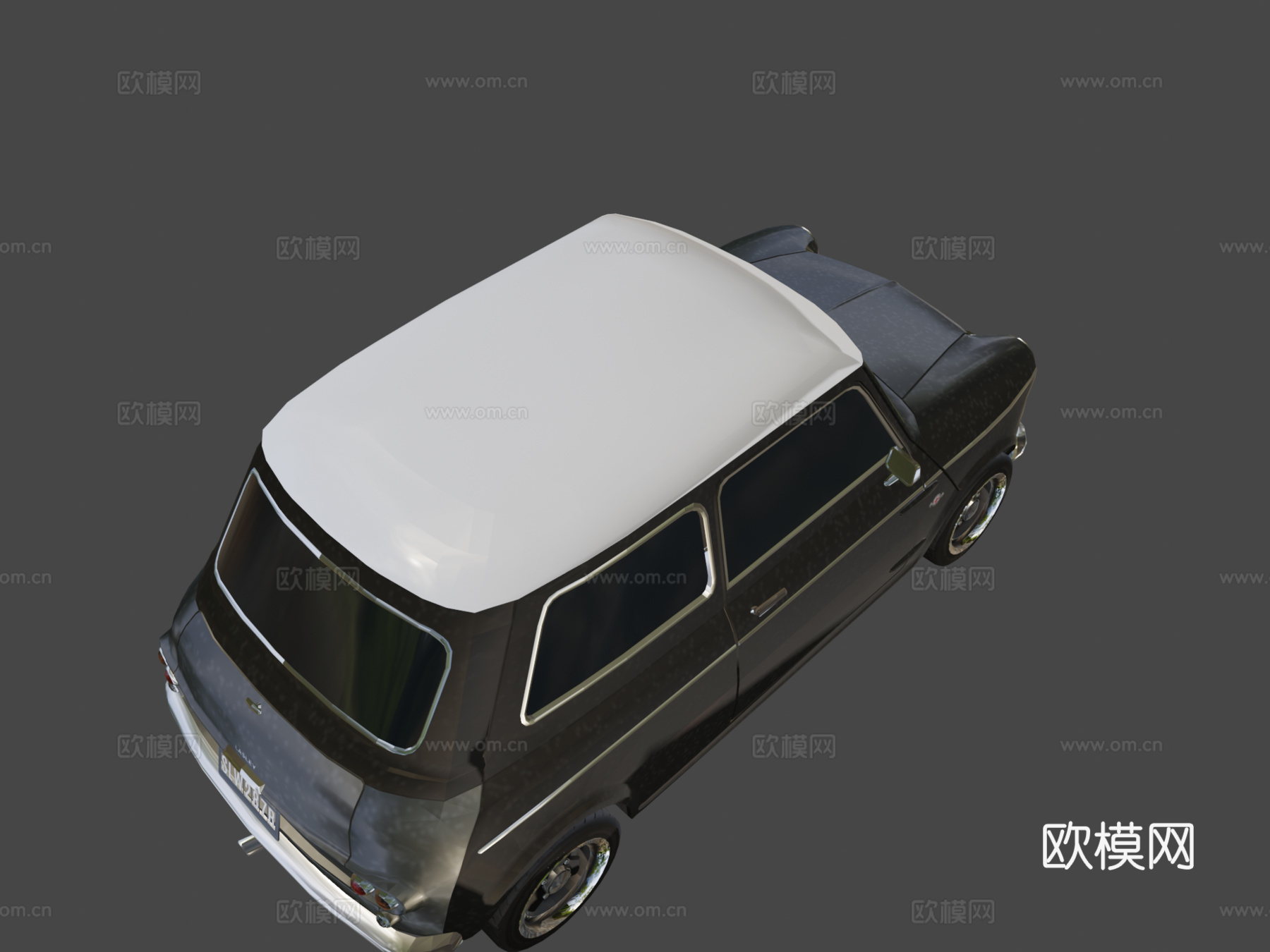 拉斯利67款-低多边形模型su模型