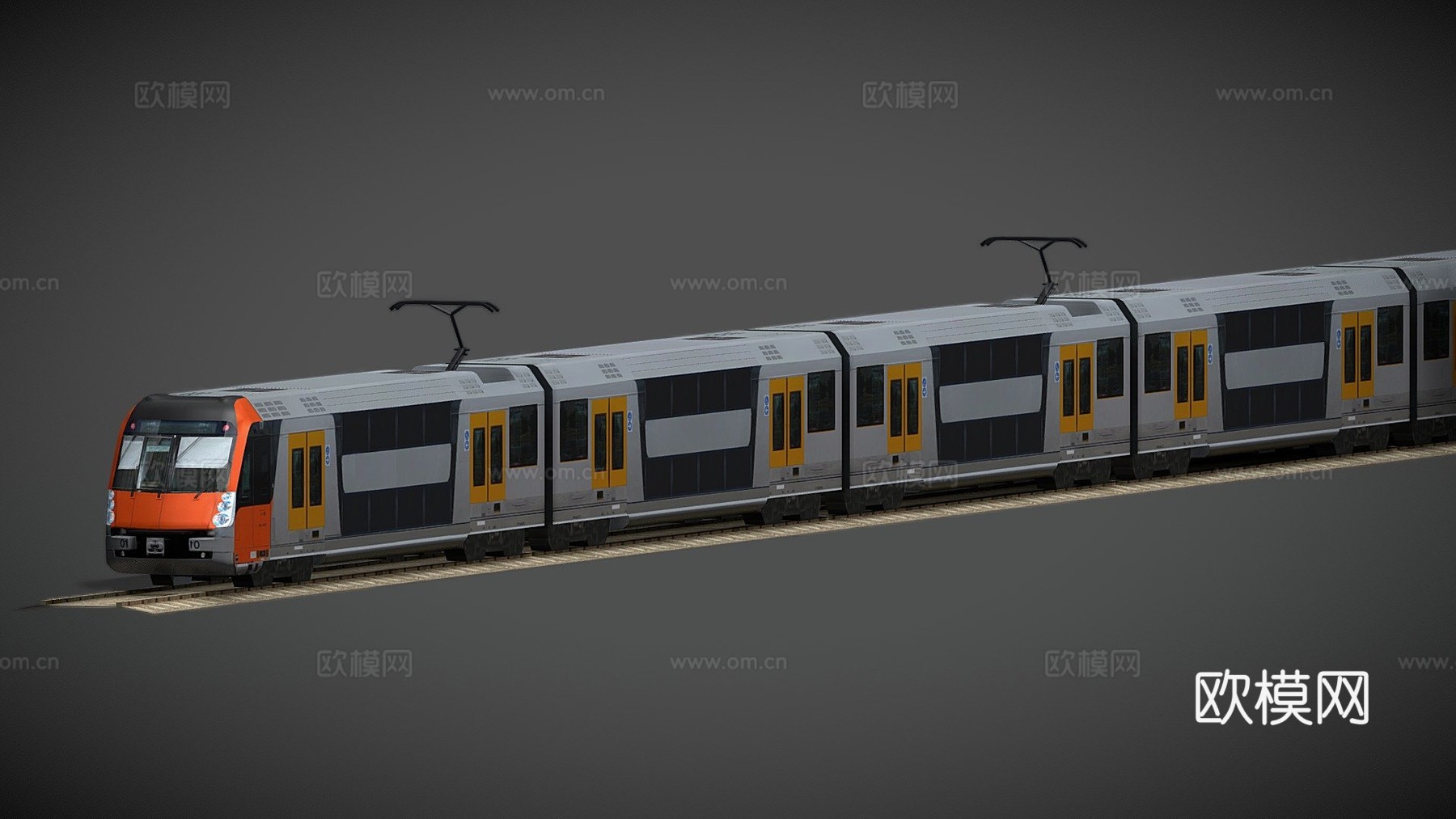 悉尼火车瓦拉塔B组UV进行中su模型