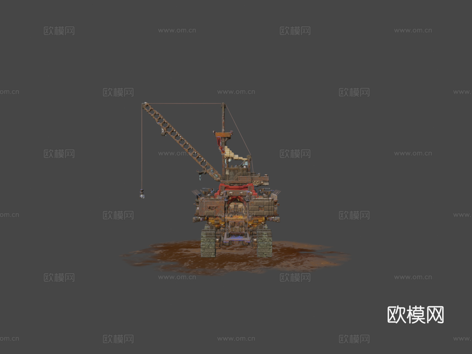 废土卡车我的世界扫描版su模型