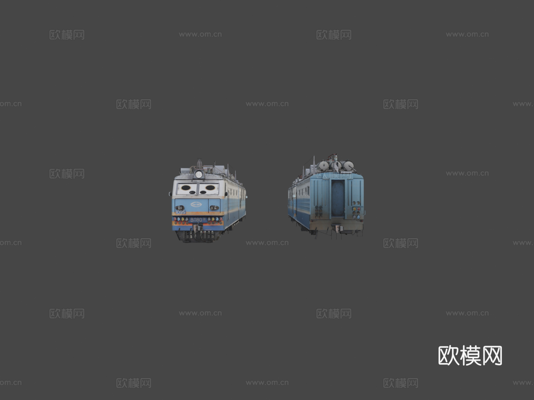 电力货运机车su模型