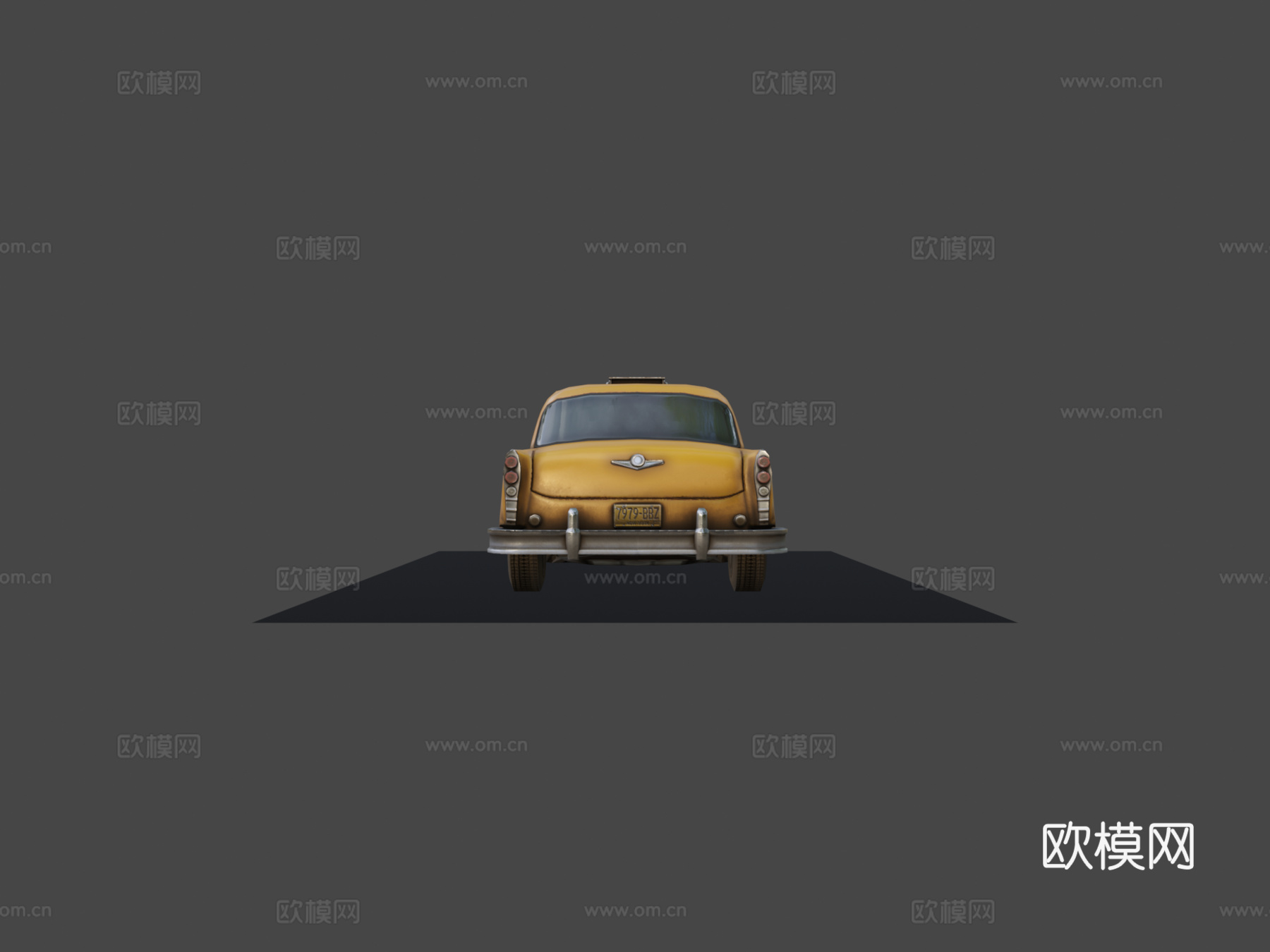 年切克马拉松出租车su模型