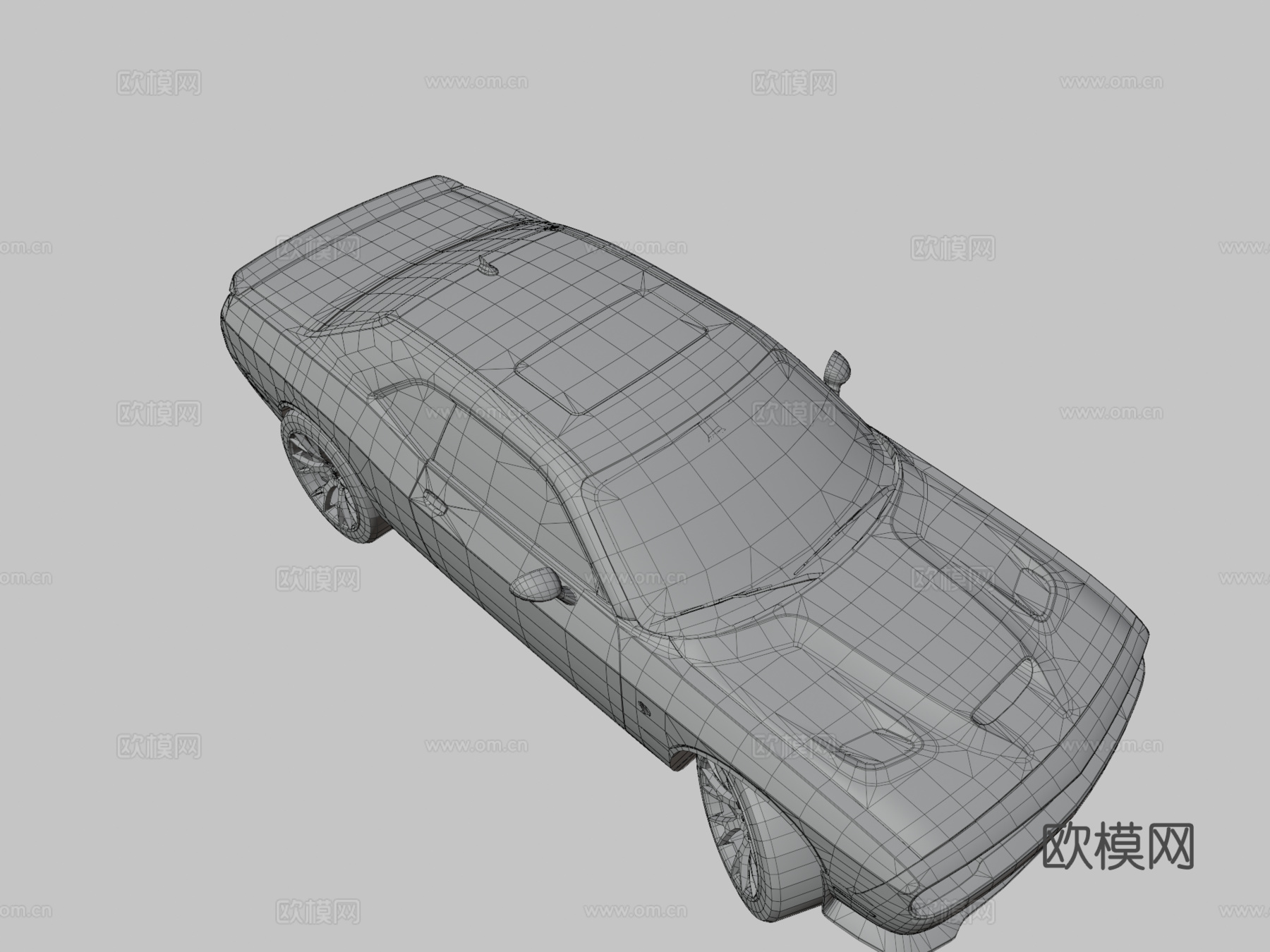 道奇挑战者su模型
