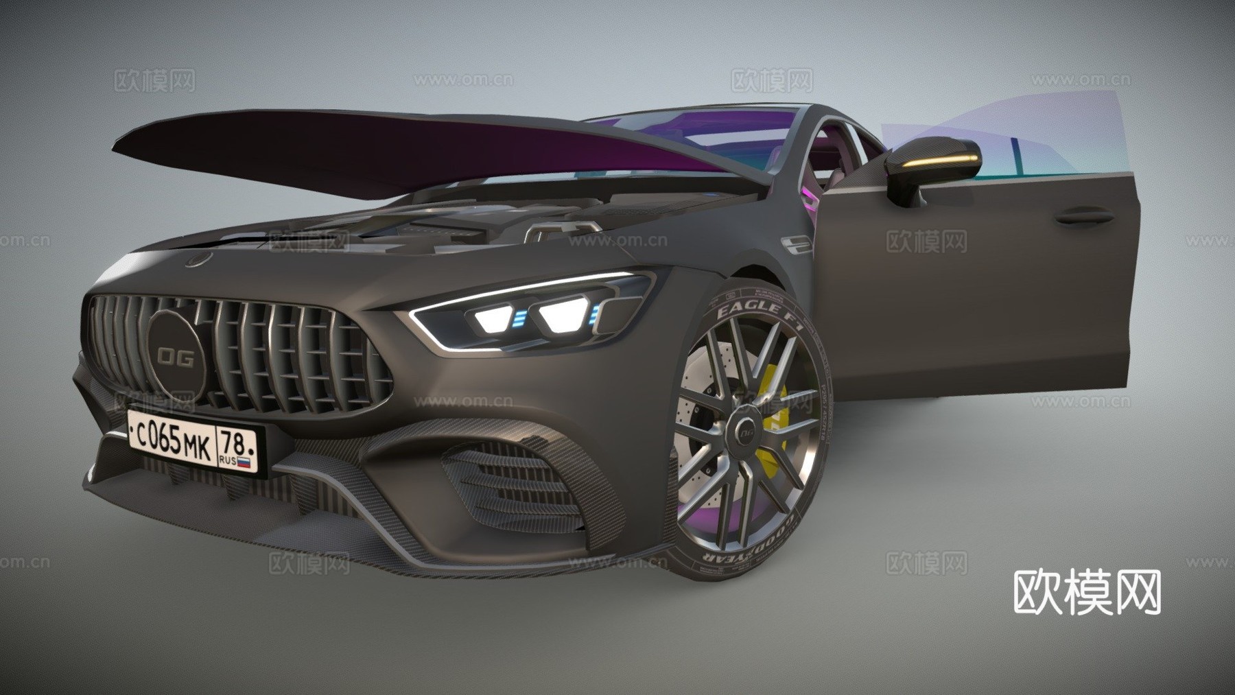 梅赛德斯AMG GT 63 Ssu模型