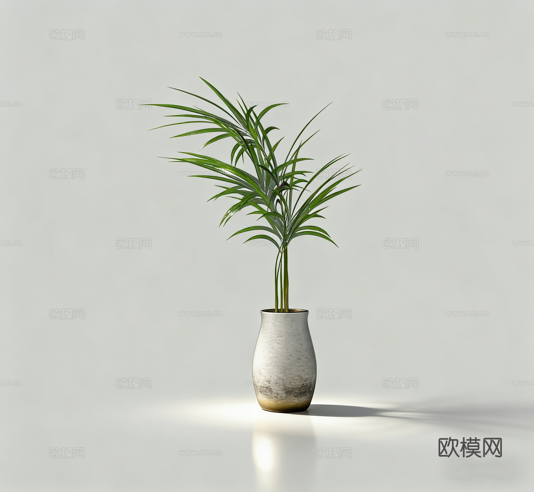 绿植盆栽su模型