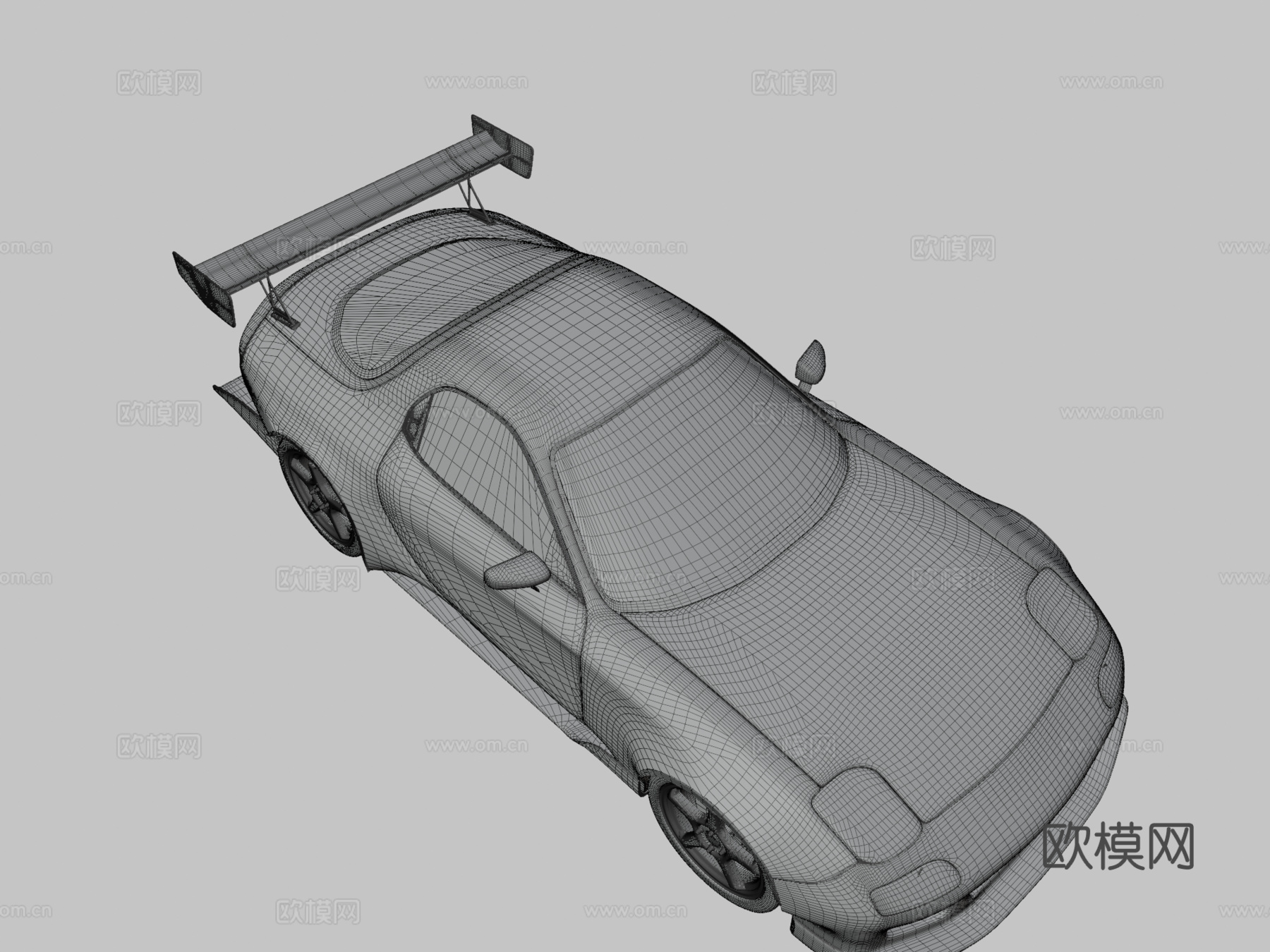 马自达RX-7改装版su模型