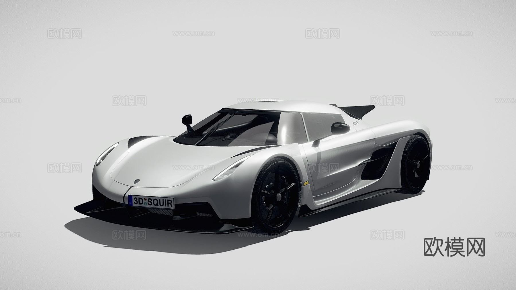 柯尼赛格杰斯科绝对版2020款su模型