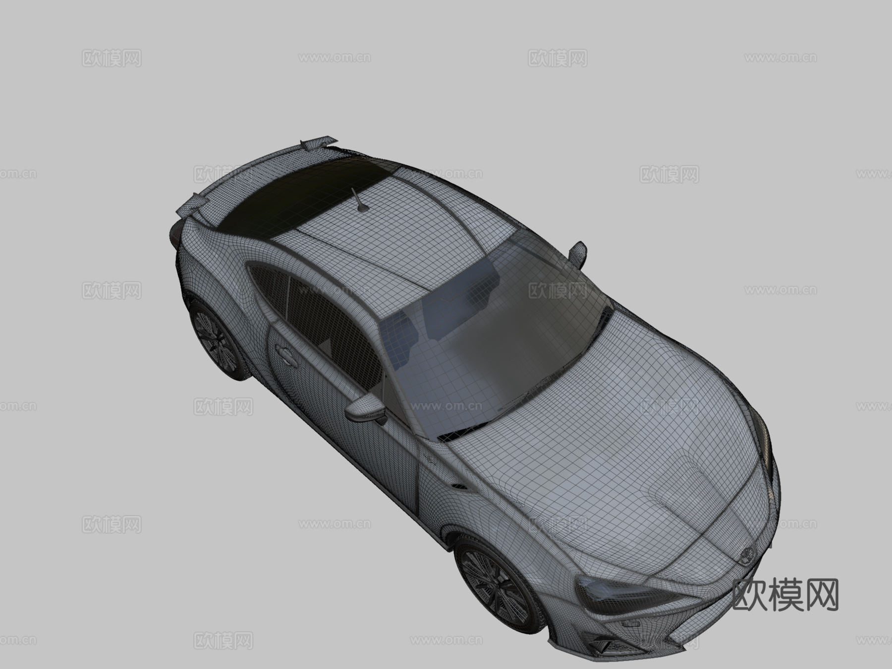 丰田GT86 3D模型su模型