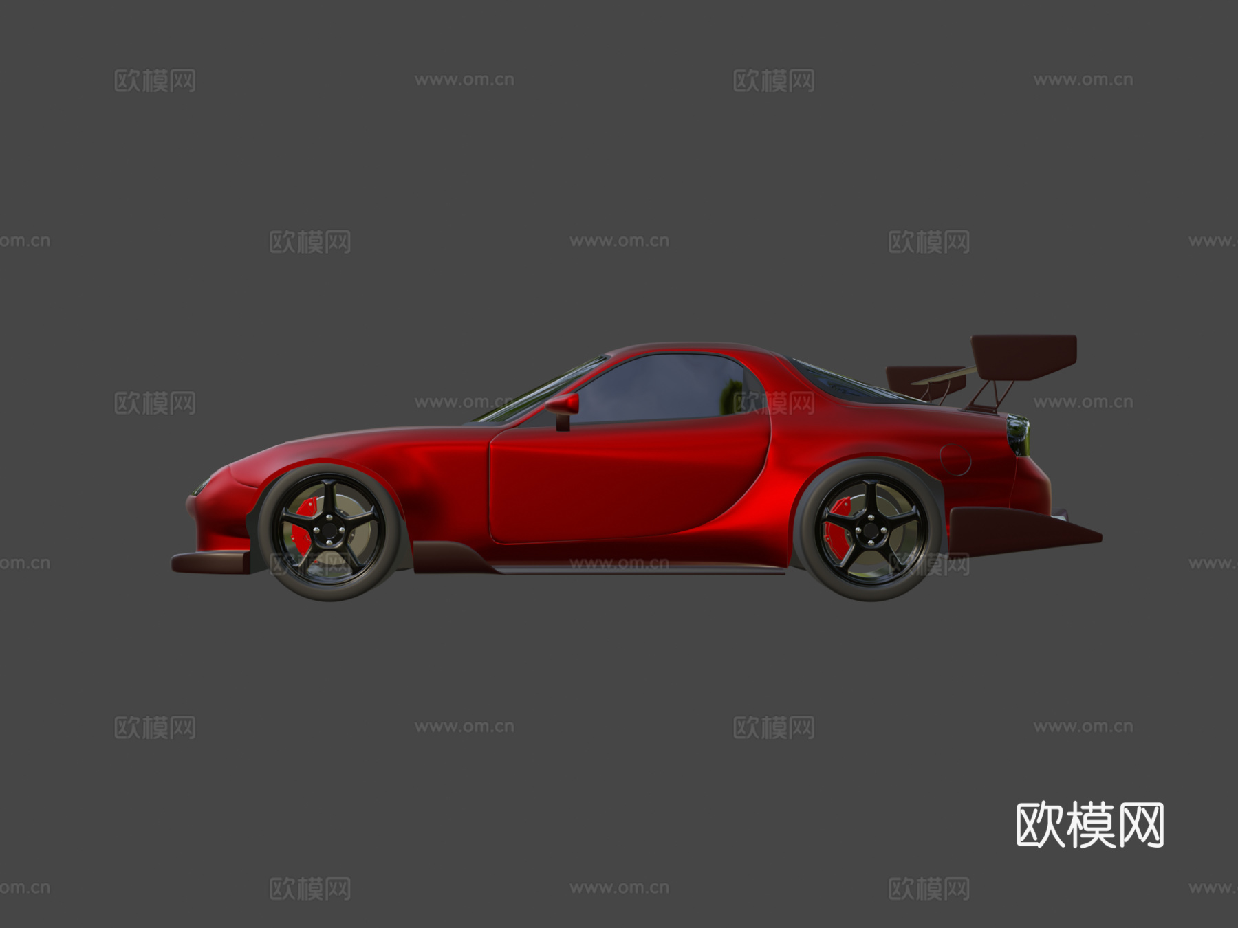 马自达RX-7改装版su模型