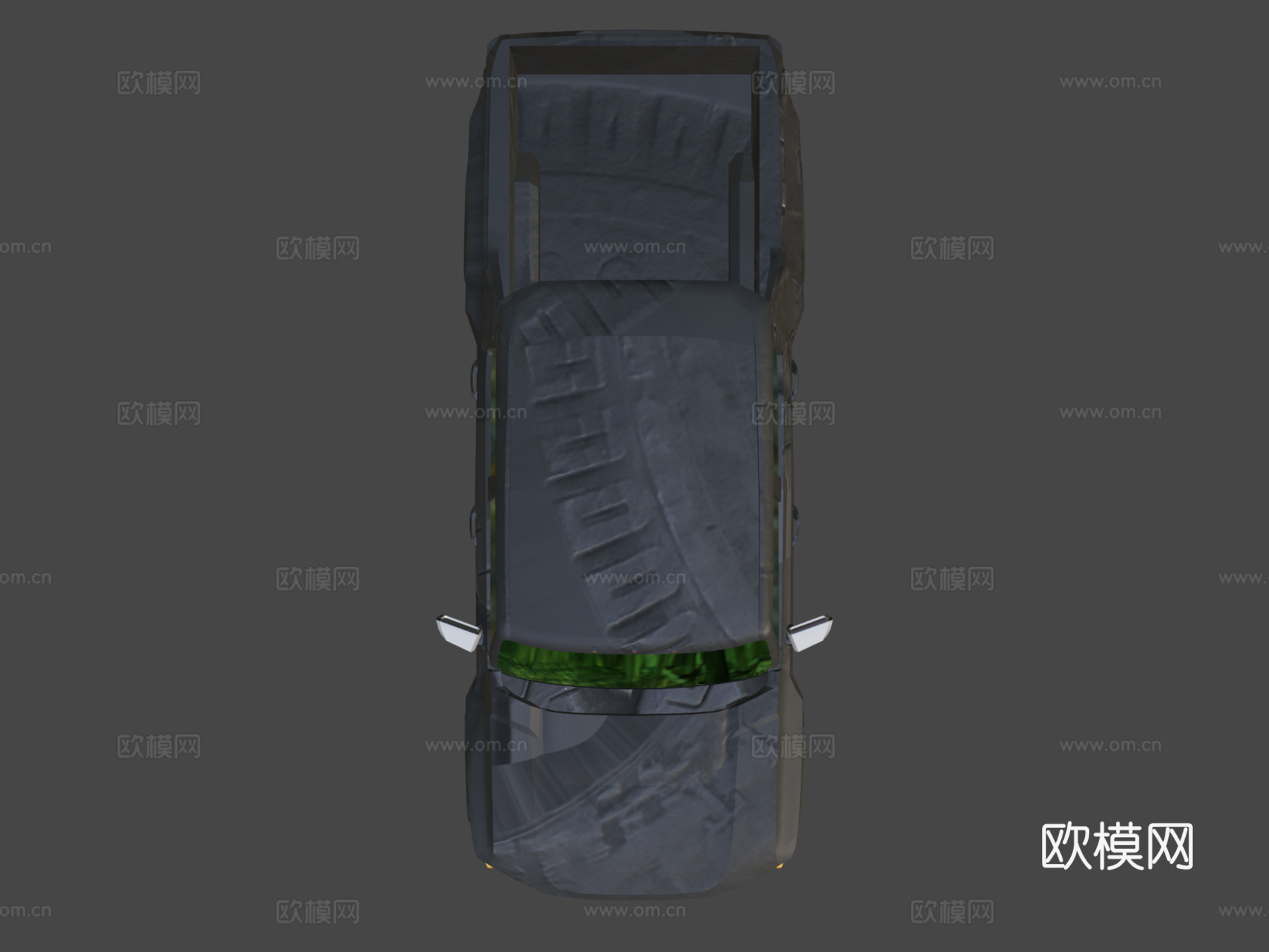 悍马EV-低多边形su模型