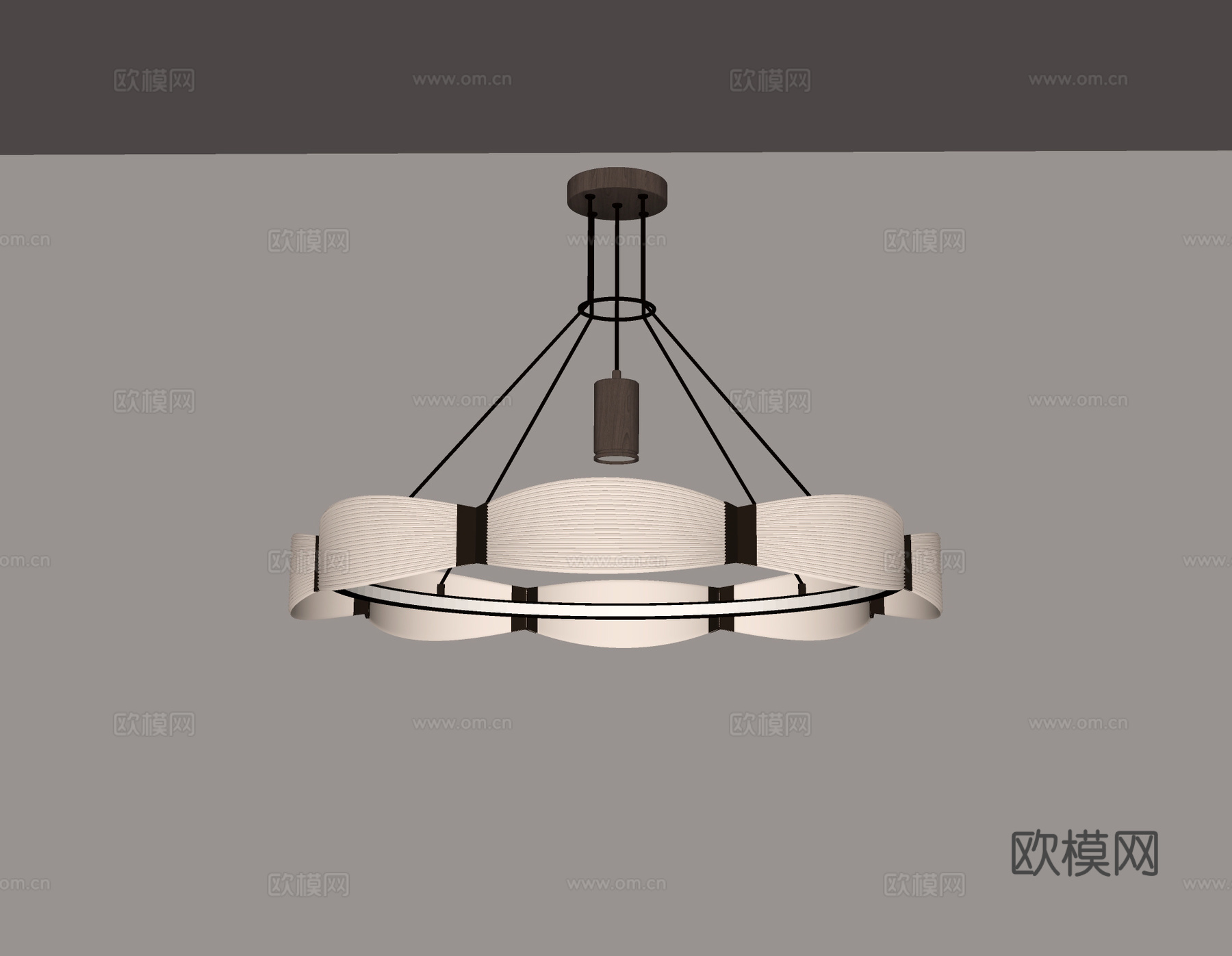现代吊灯 餐厅吊灯 艺术吊灯su模型