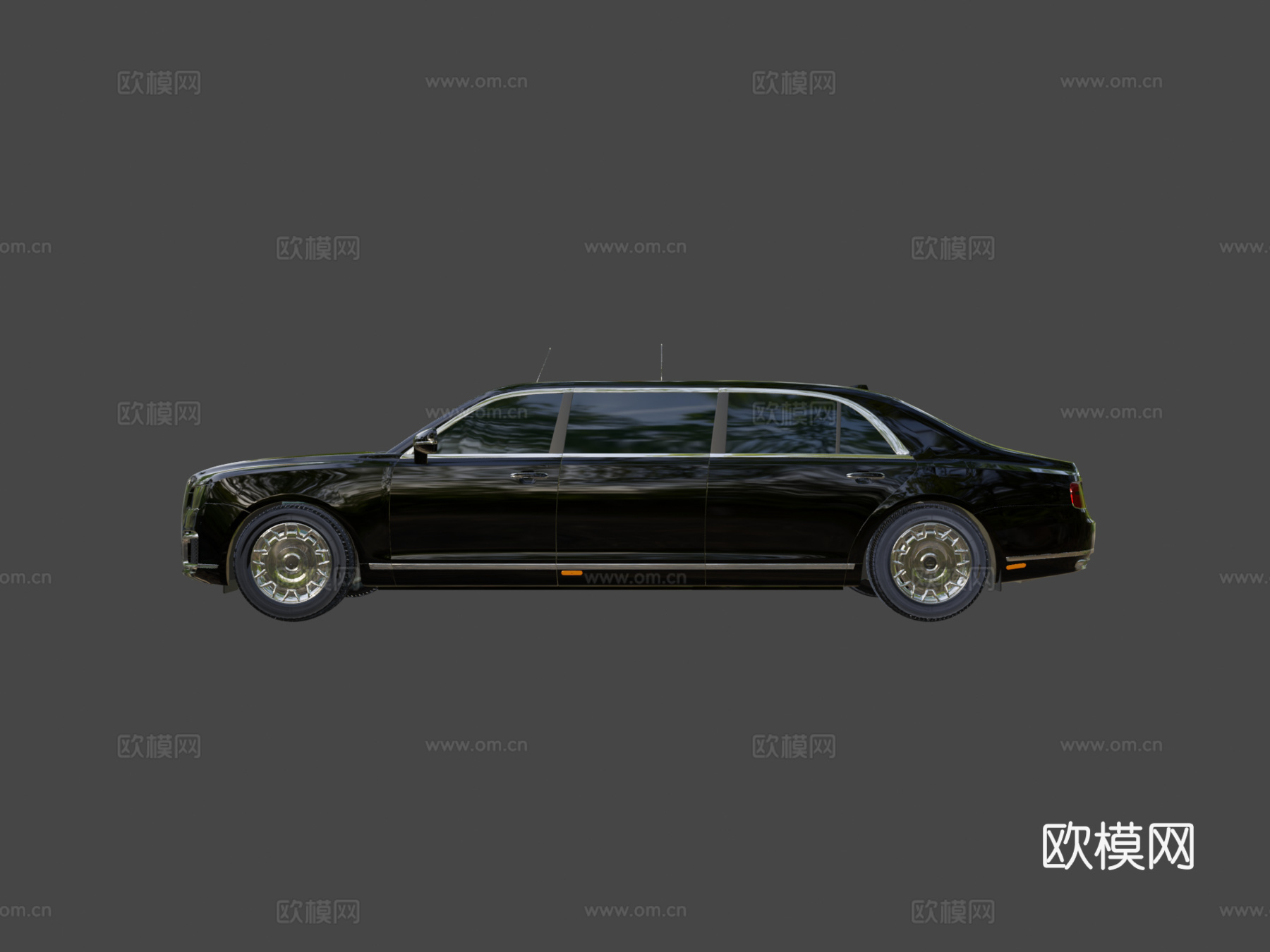 阿鲁斯参议院豪华轿车su模型