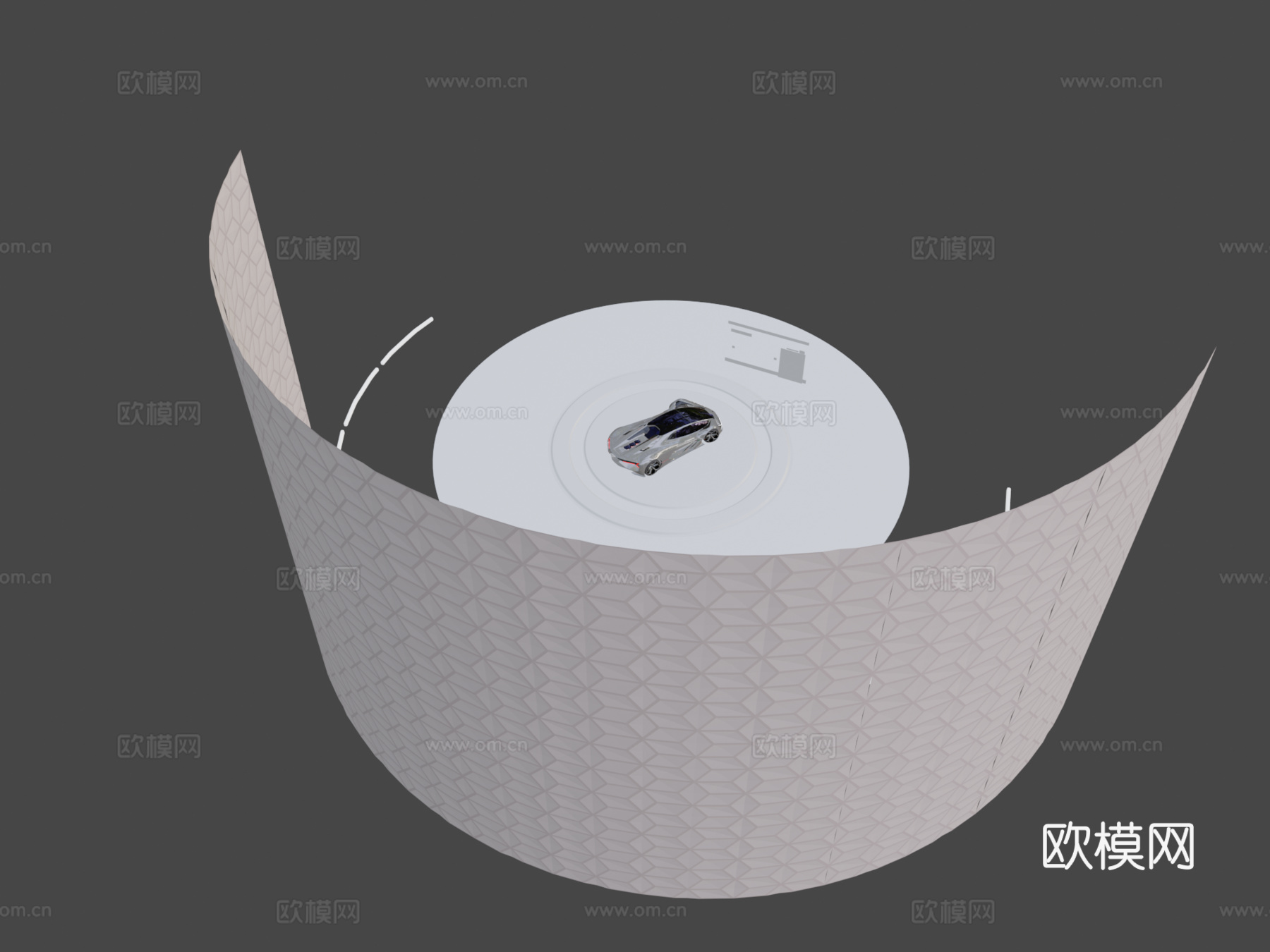 狂野飙车9 - 兰博基尼特佐·米莱尼奥 - A9信息su模型